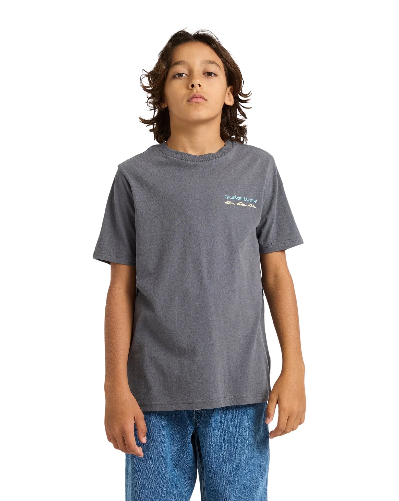 Quiksilver Stacked Line Up Ss Yth