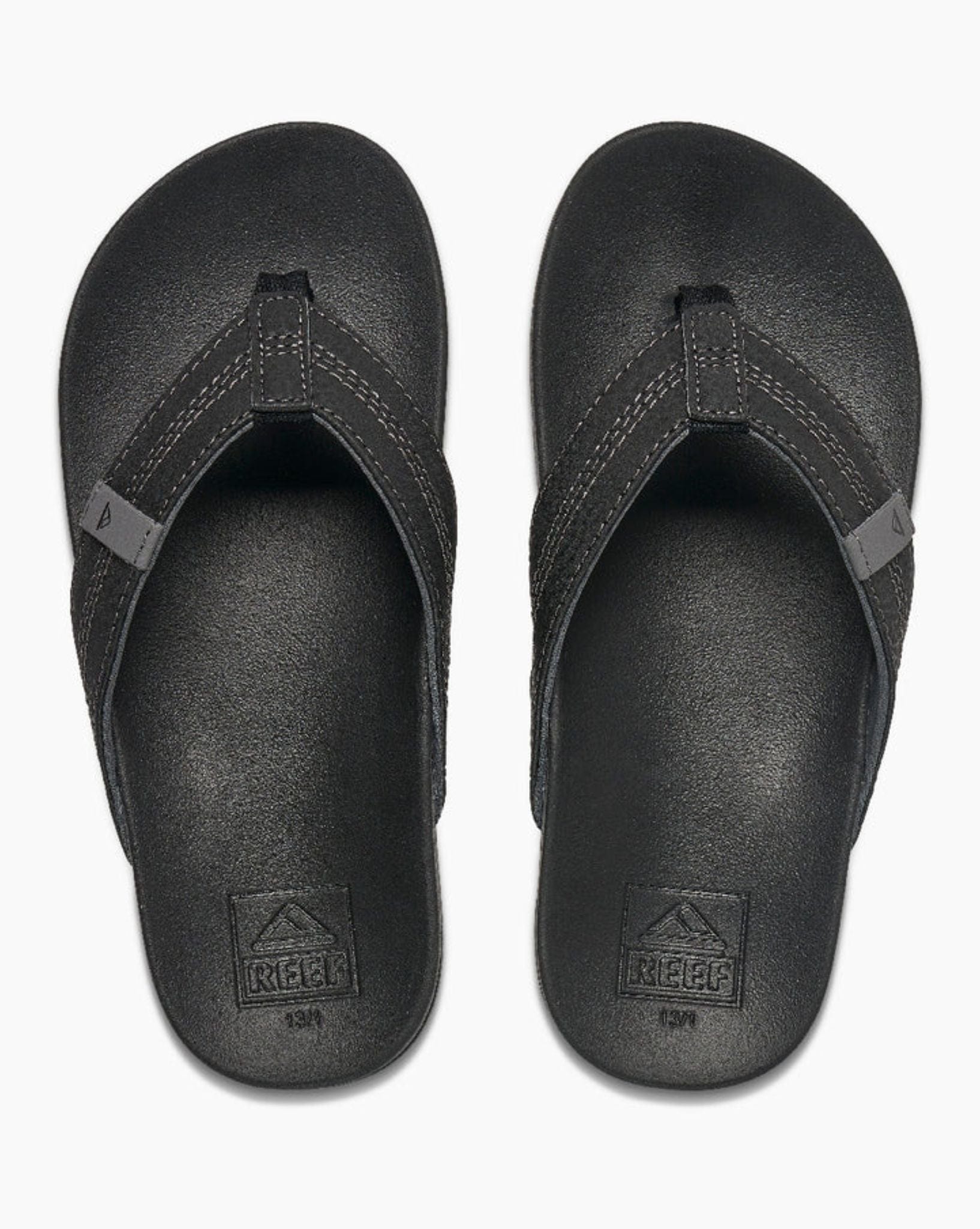 Reef Boys Cushion Phantom Thongs - Black