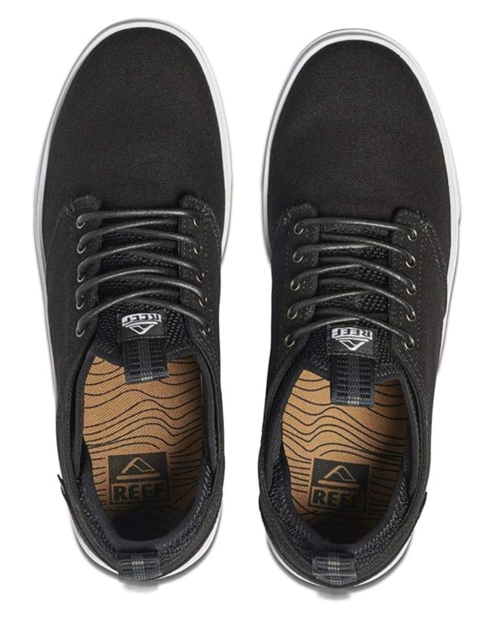 Reef Mens Discovery Shoe - Black I White