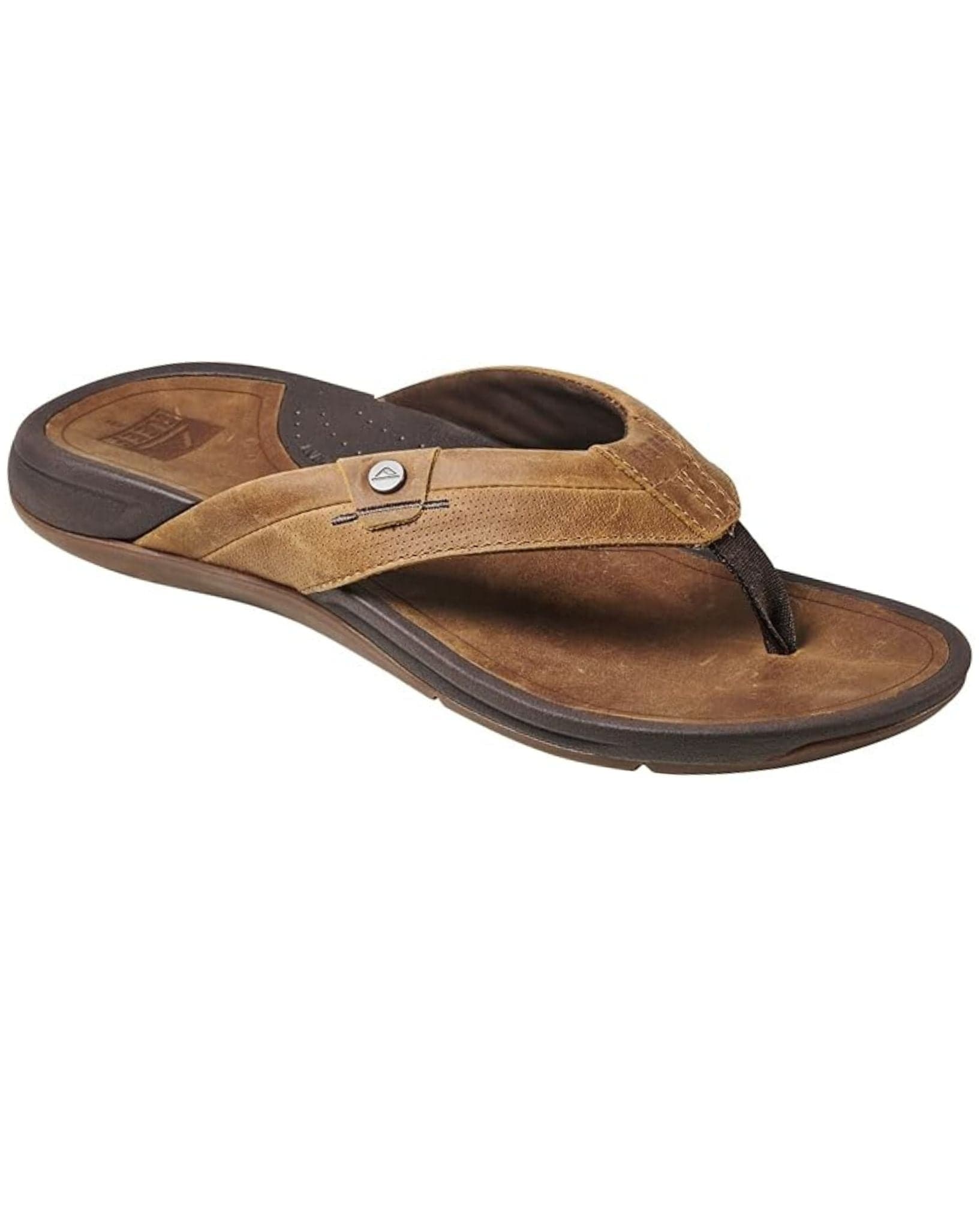 Reef Mens Pacific Leather Sandals - Java