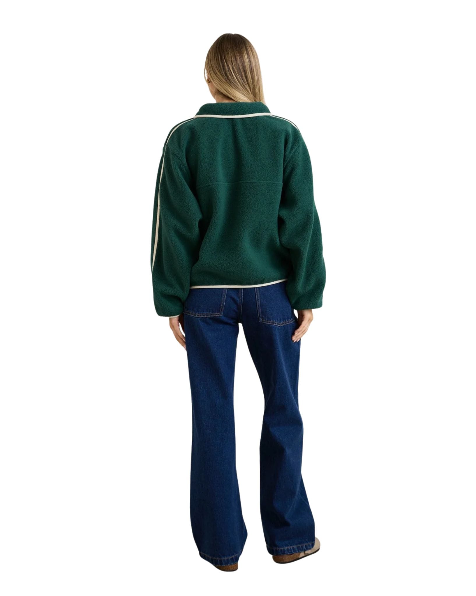 Rhythm Camp Half Zip Sherpa Pullover