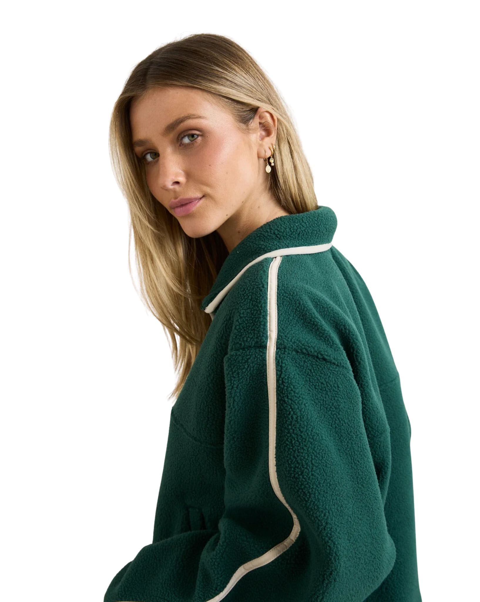 Rhythm Camp Half Zip Sherpa Pullover