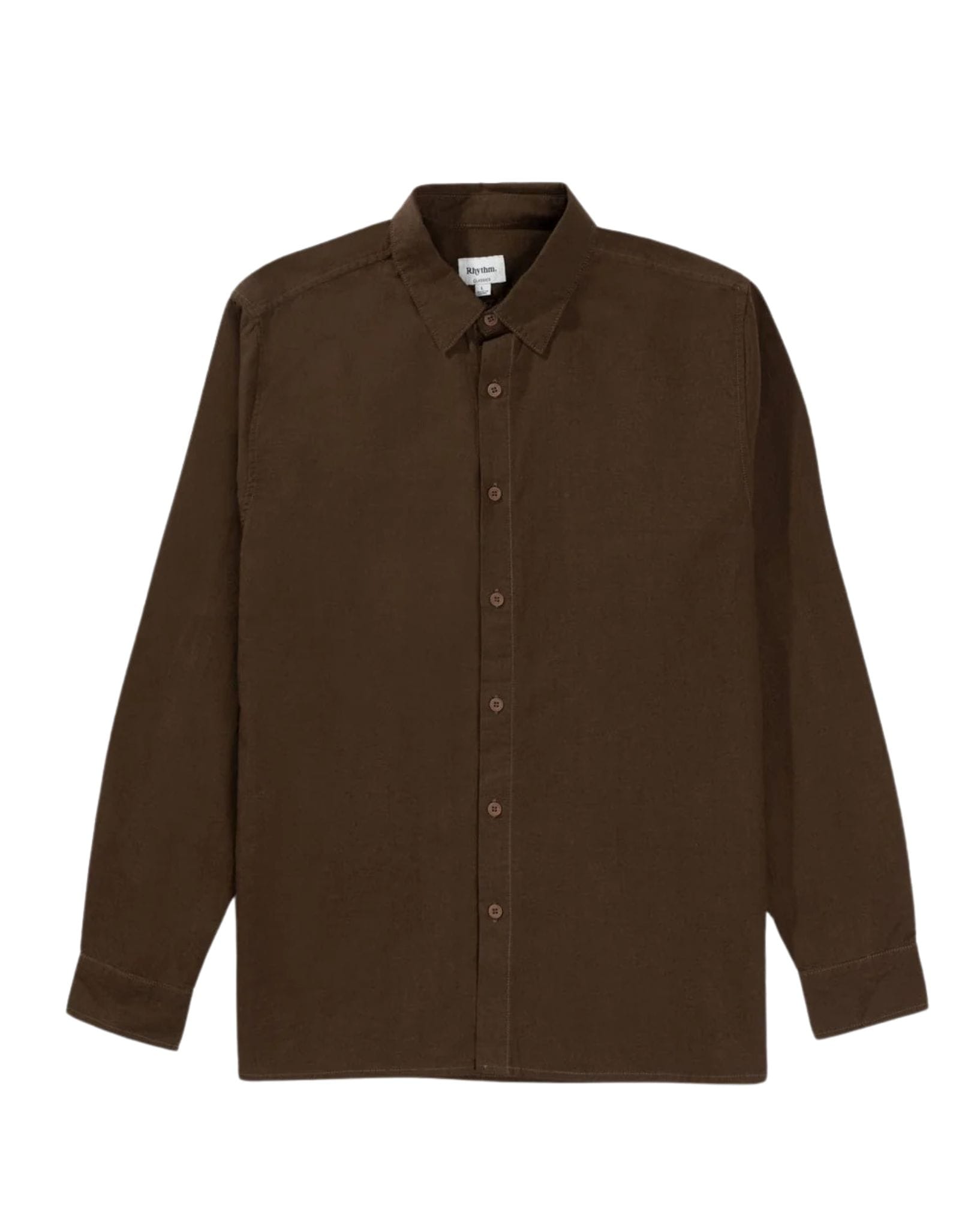 Rhythm Classic Linen Ls Shirt