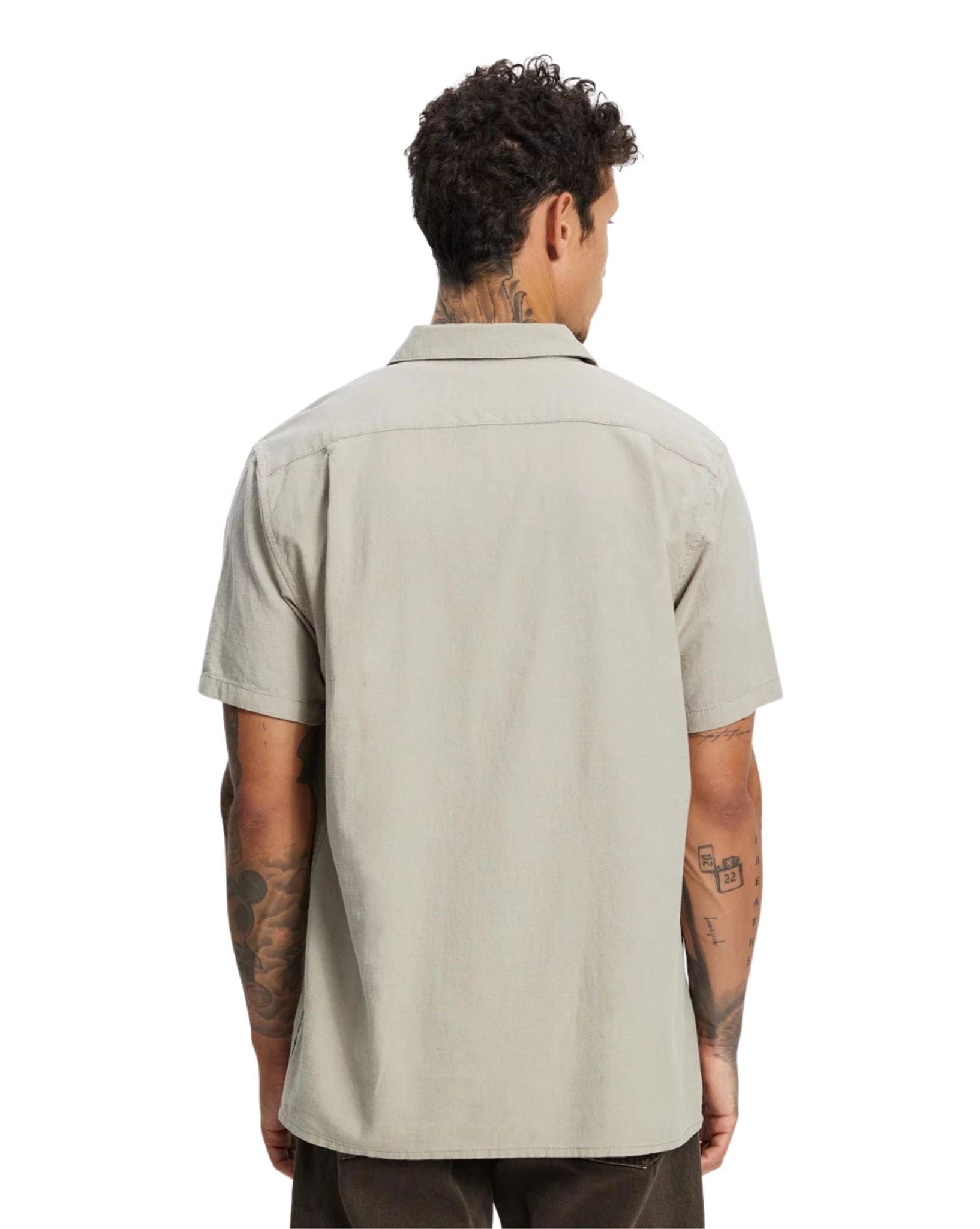 Rhythm Classic Linen Ss Shirt