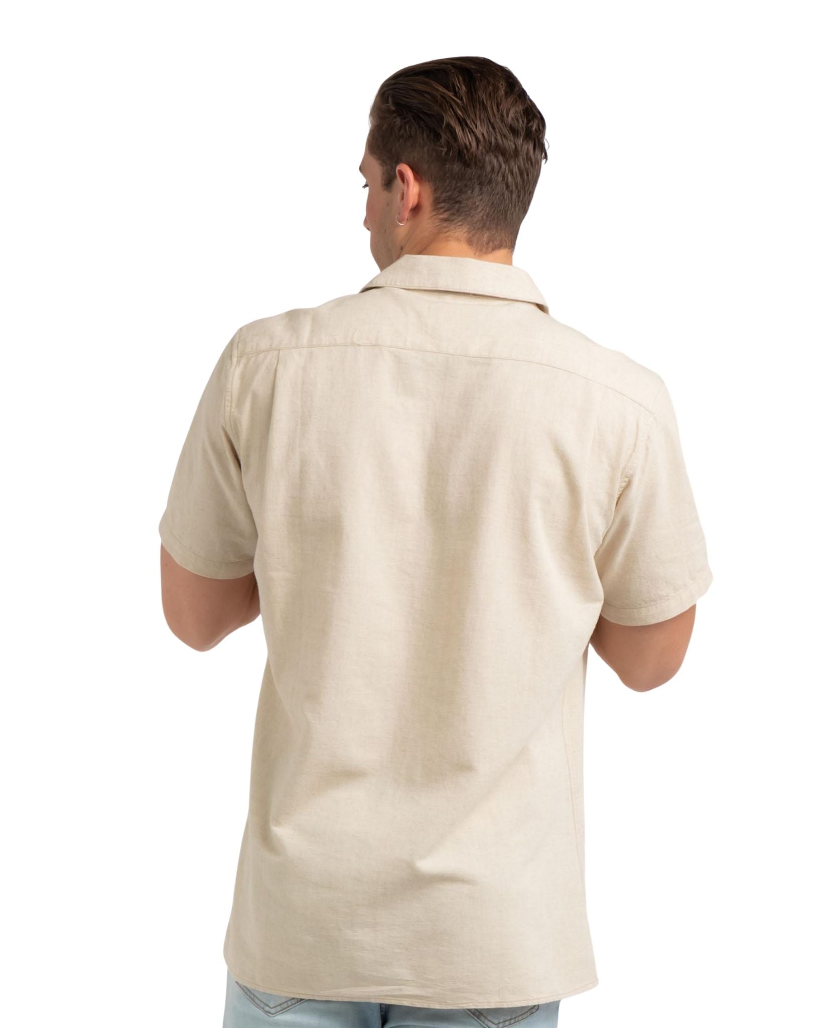 Rhythm Classic Linen Ss Shirt