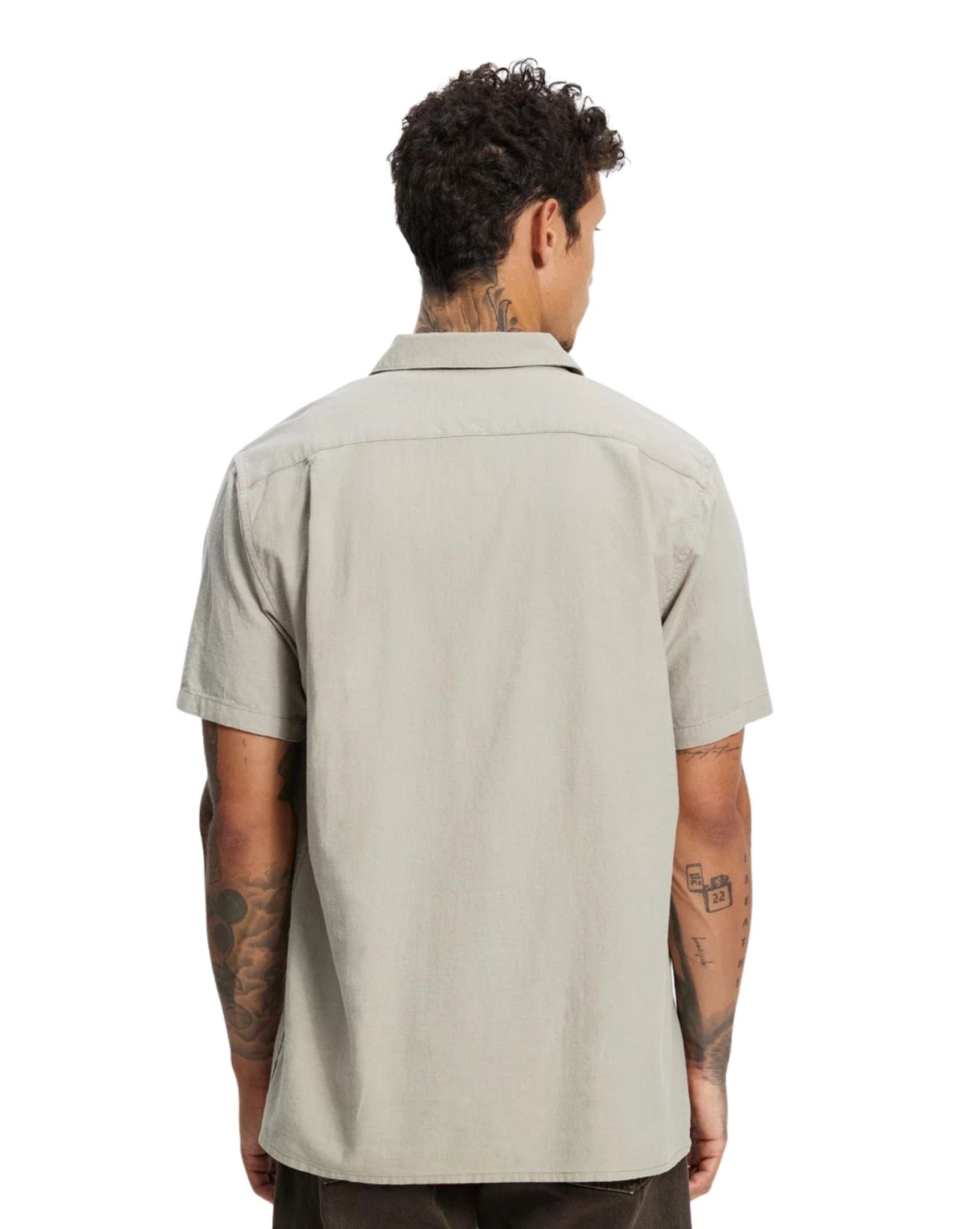 Rhythm Classic Linen Ss Shirt