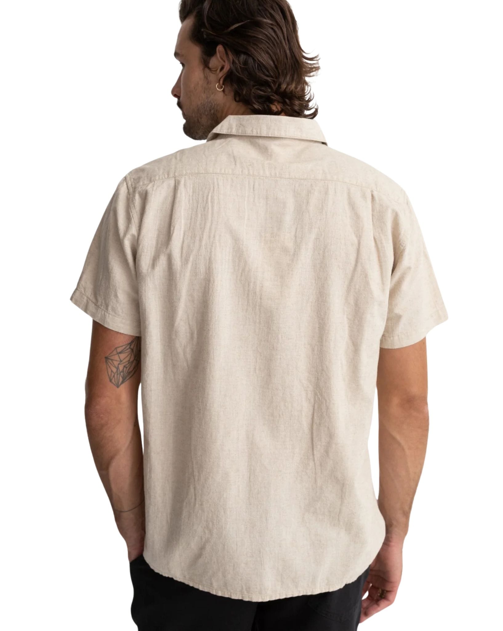 Rhythm Classic Linen Ss Shirt
