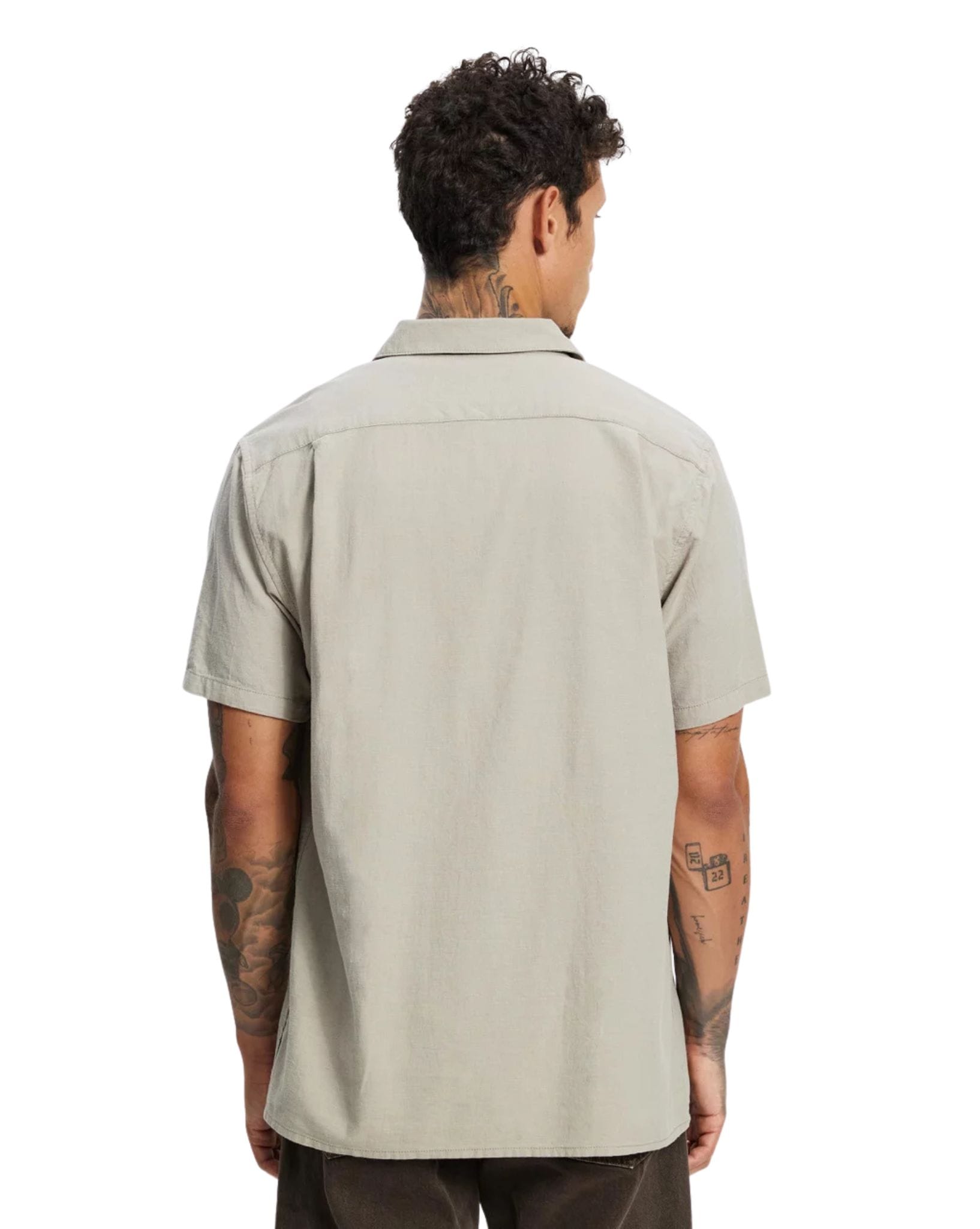 Rhythm Classic Linen Ss Shirt
