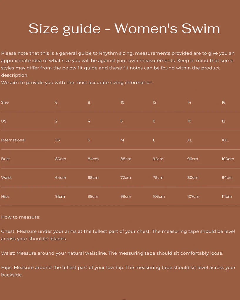 Rhythm Classic Minimal One Piece