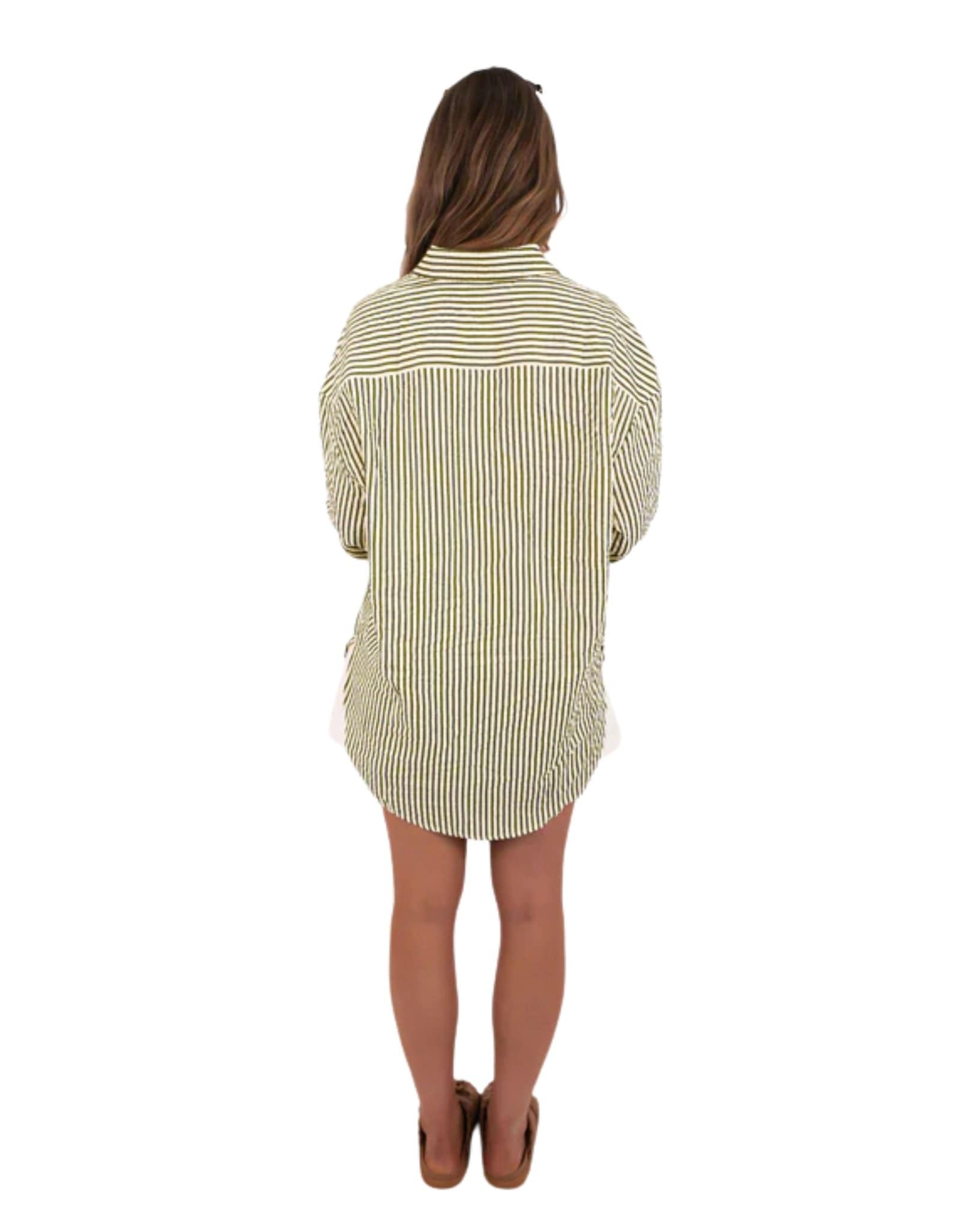 Rhythm Cove Stripe Long Sleeve Shirt