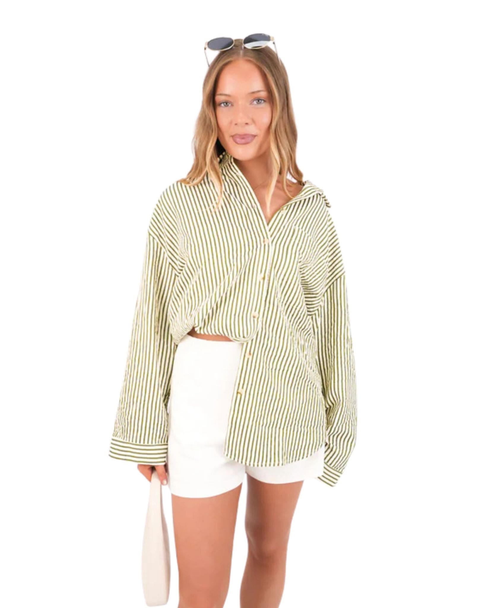 Rhythm Cove Stripe Long Sleeve Shirt