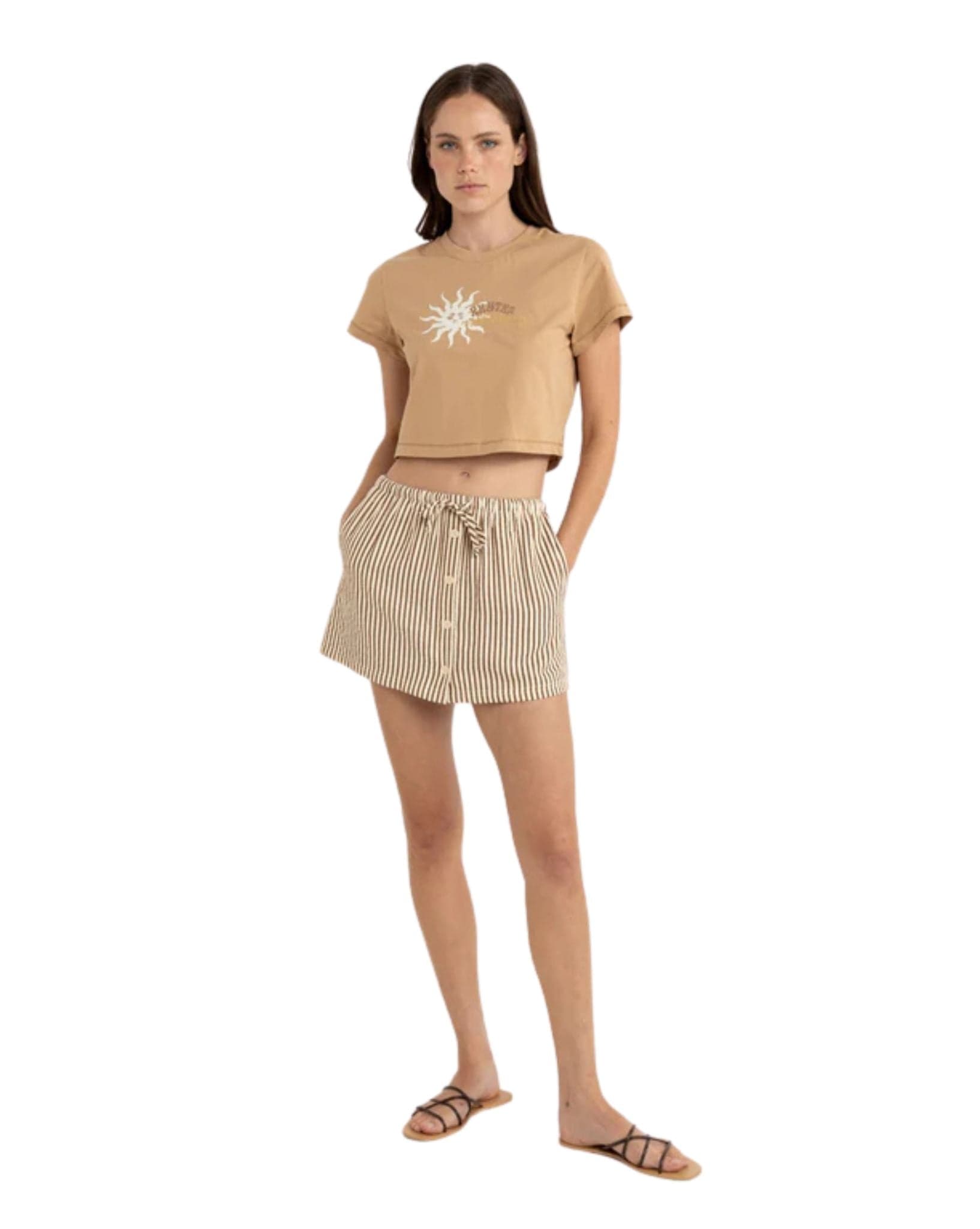 Rhythm Cove Stripe Skort