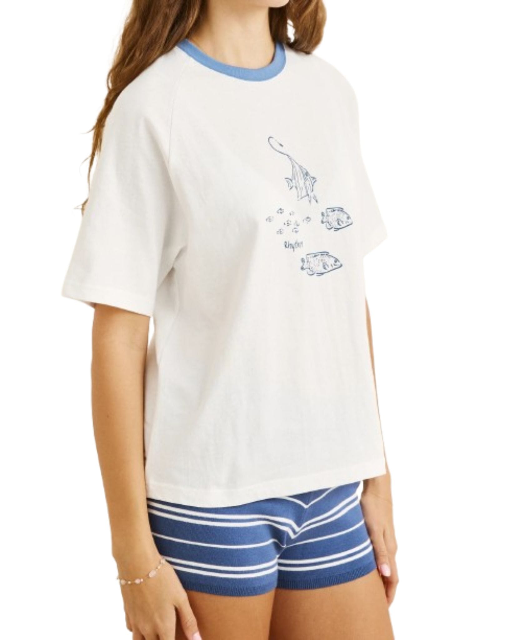 Rhythm Fish Raglan T-Shirt