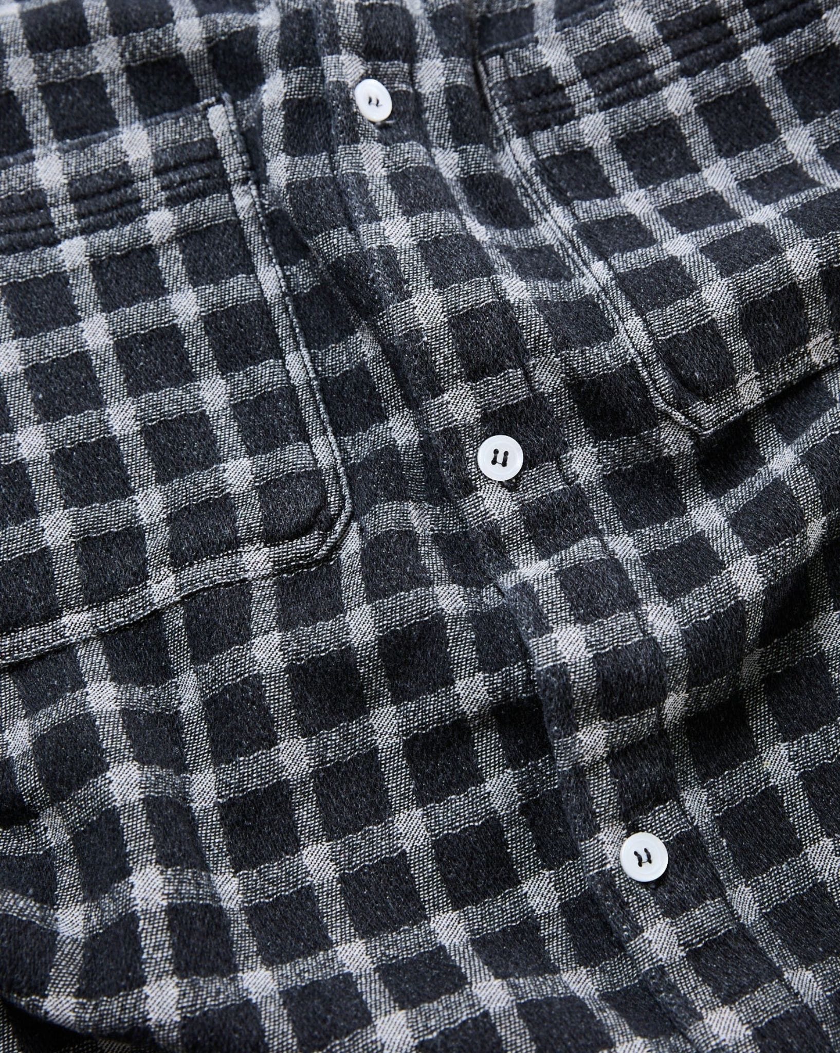 Rhythm Jacquard Check shirt