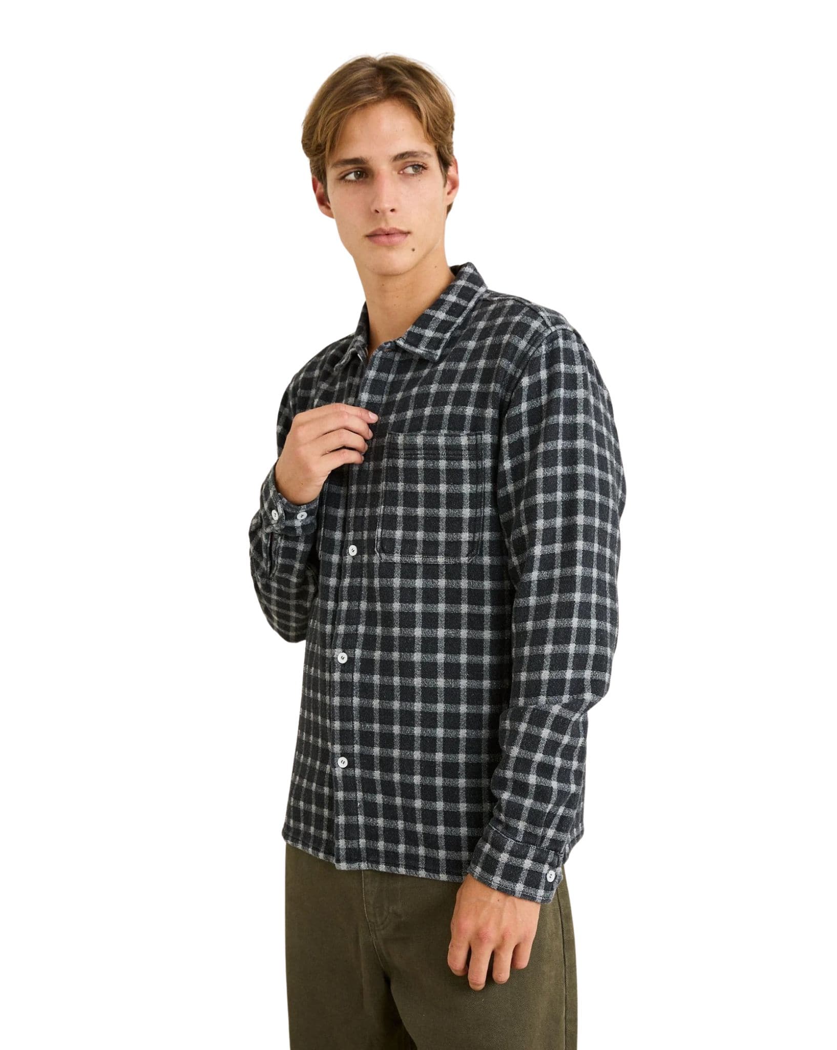 Rhythm Jacquard Check shirt
