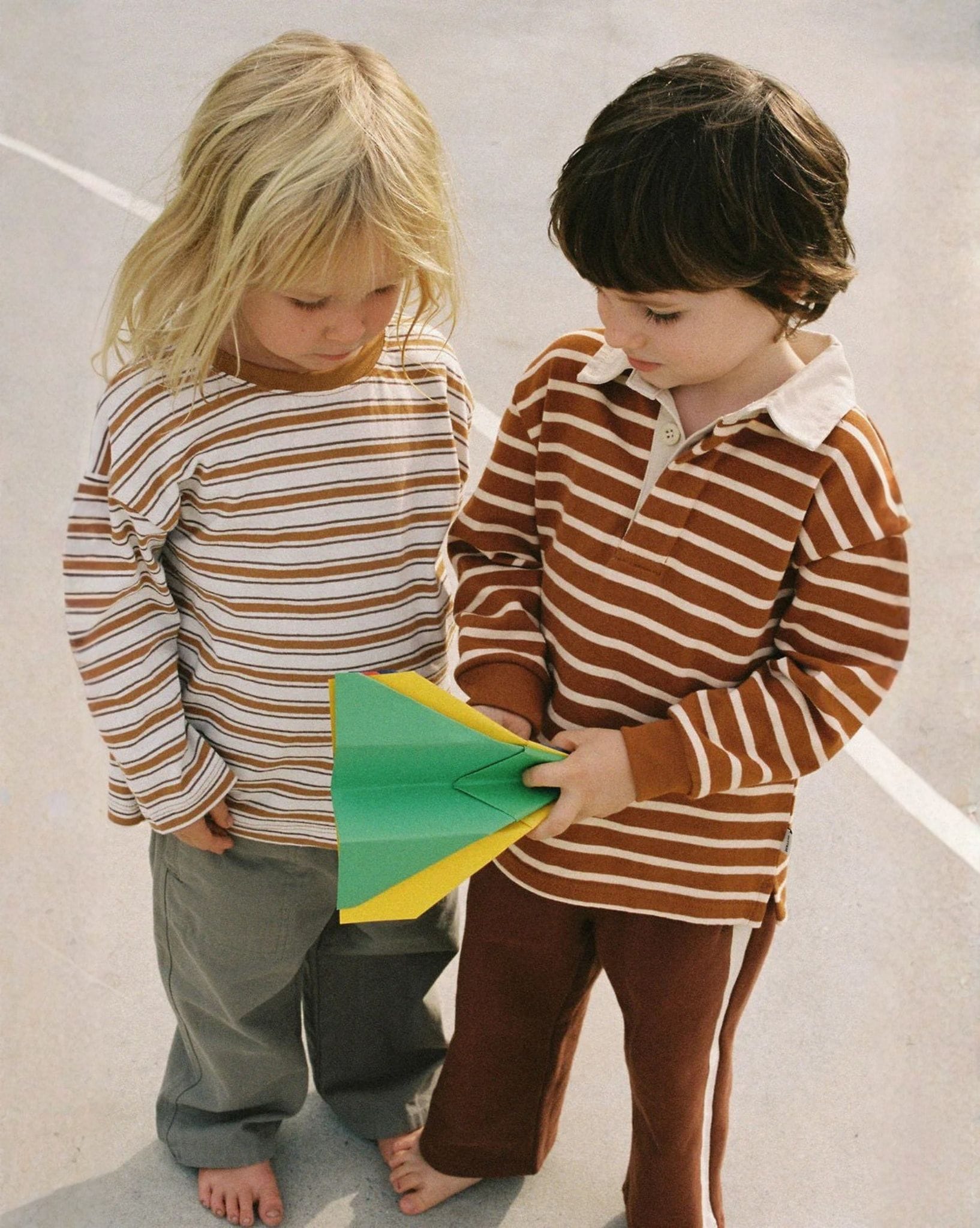 Rhythm Kids Vintage Stripe Ls T-Shirt