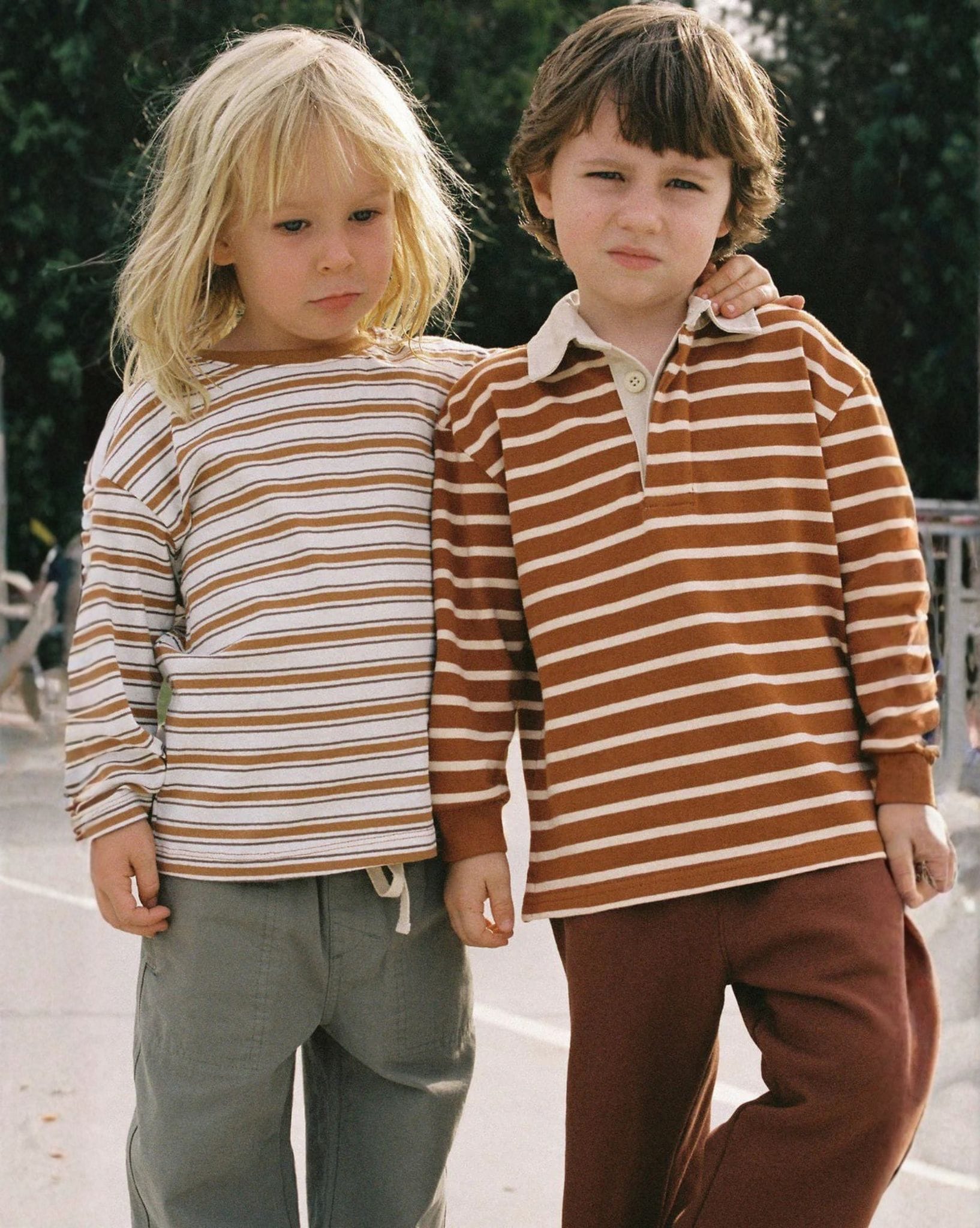 Rhythm Kids Vintage Stripe Ls T-Shirt