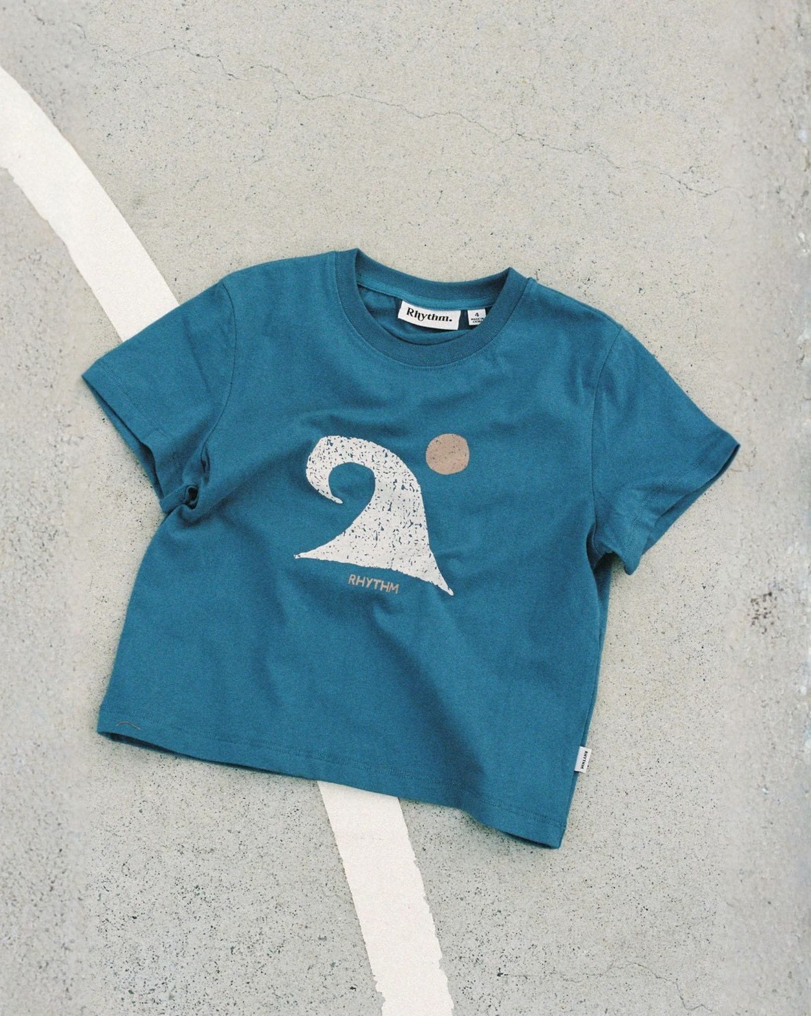 Rhythm Kids Waves Ss T-Shirt