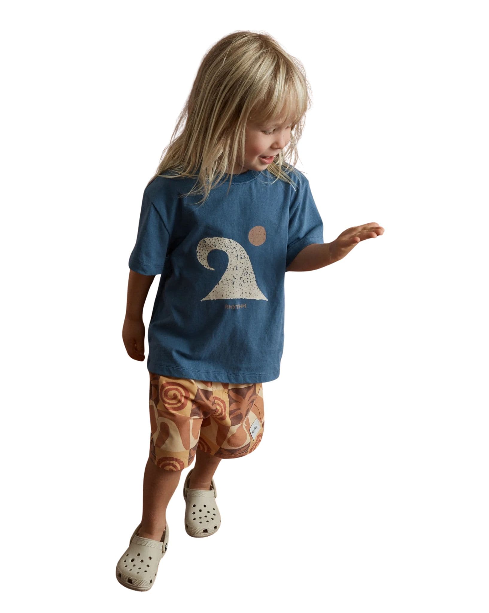 Rhythm Kids Waves Ss T-Shirt