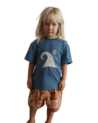Rhythm Kids Waves Ss T-Shirt