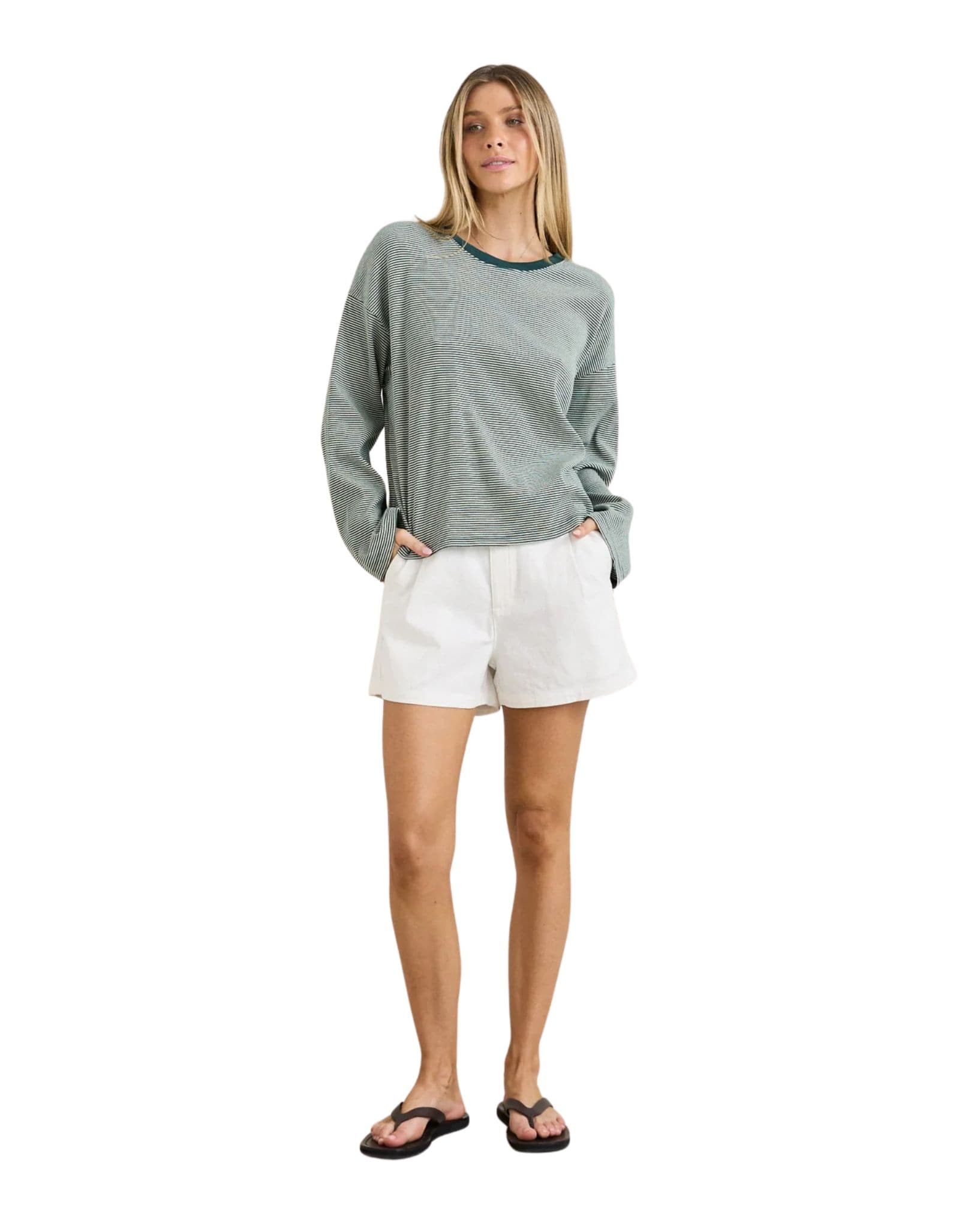 Rhythm Lexi Stripe Long Sleeve Top