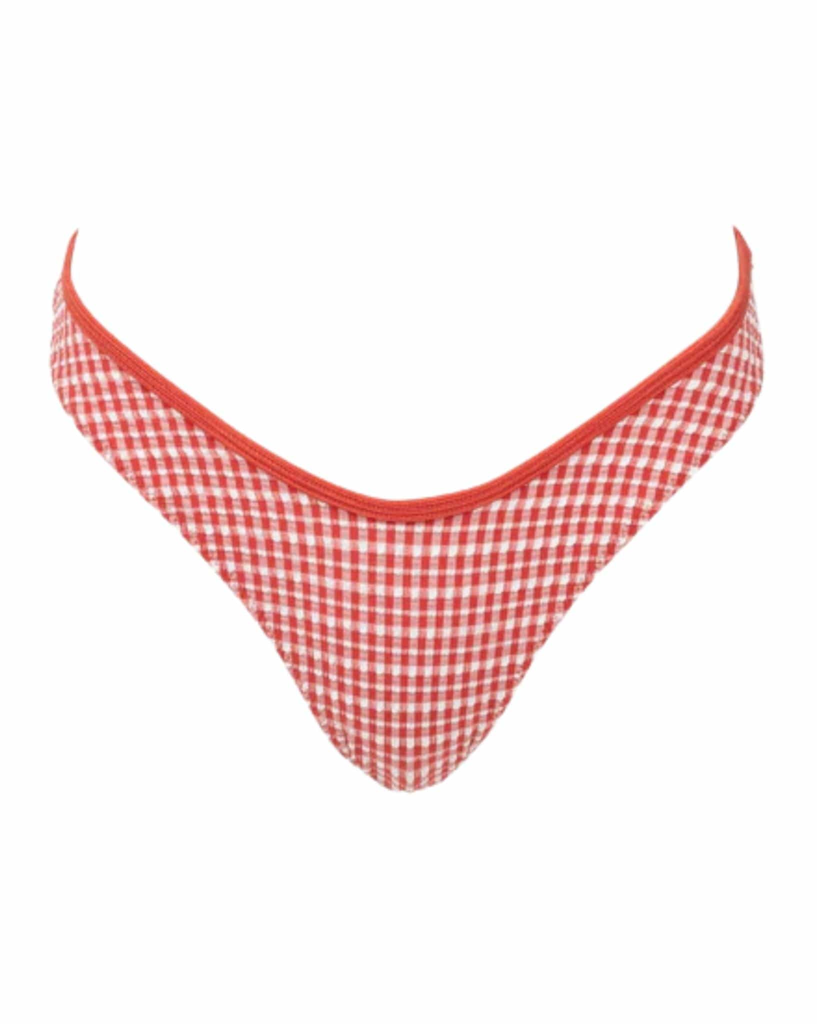 Rhythm Lola Check Hi Cut Pant