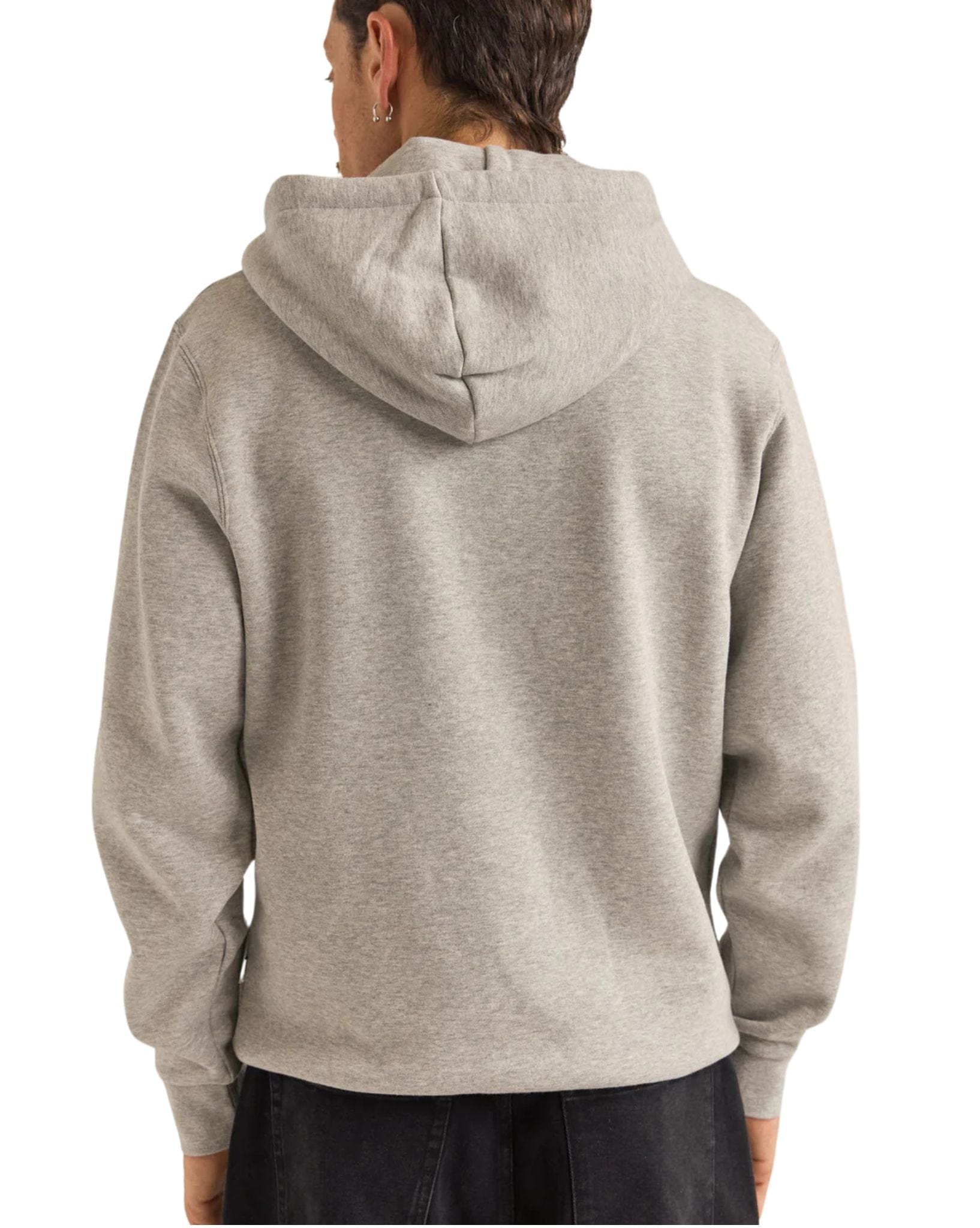 Rhythm Mens Brand Fleece Hood