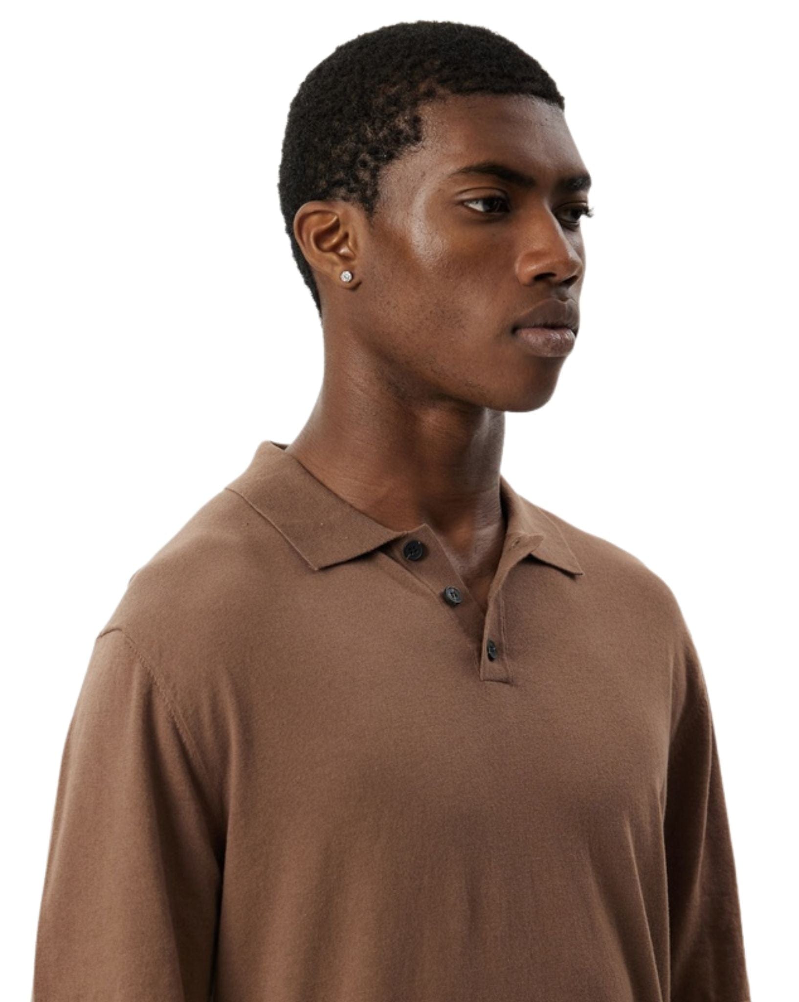 Rhythm Mens Essential Knit Ss Polo