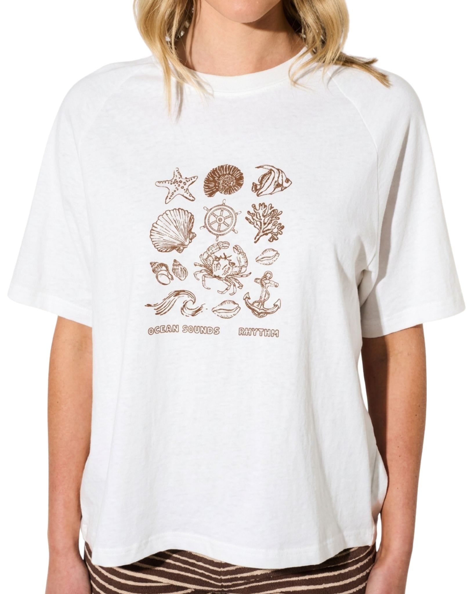 Rhythm Ocean Sounds Raglan T-Shirt