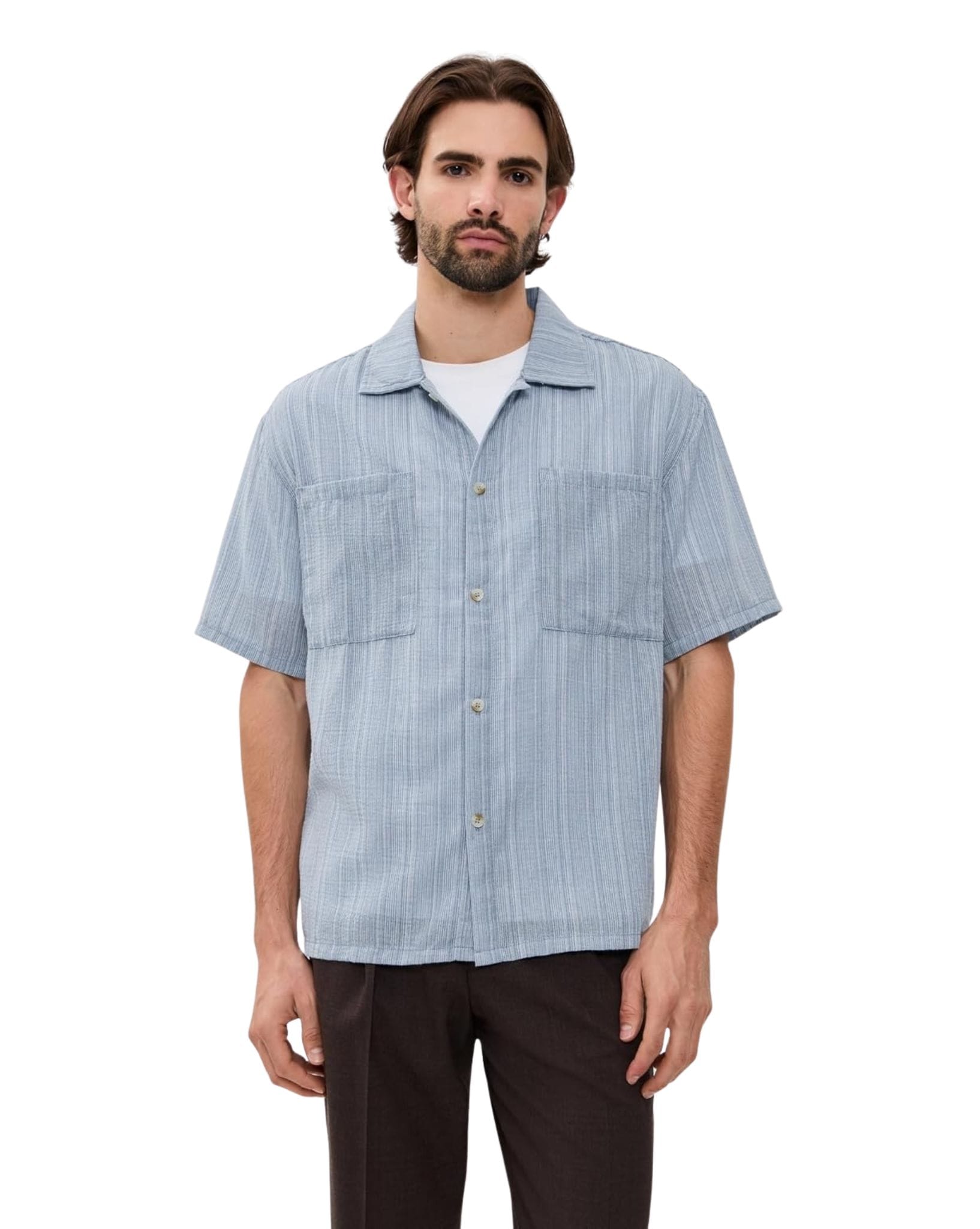 Rhythm Relaxed Fit Oversized Pocket Ss Shirt
