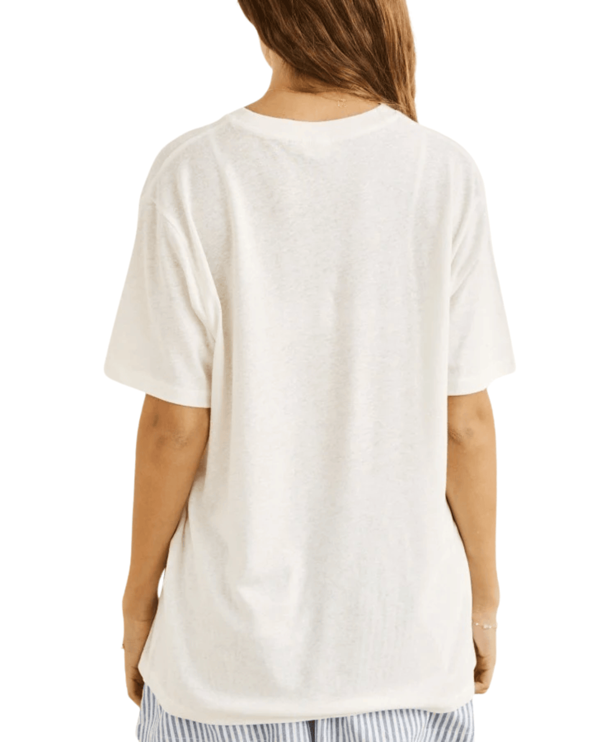Rhythm Rhythm Ocean Wave Oversized T-Shirt - Vintage White