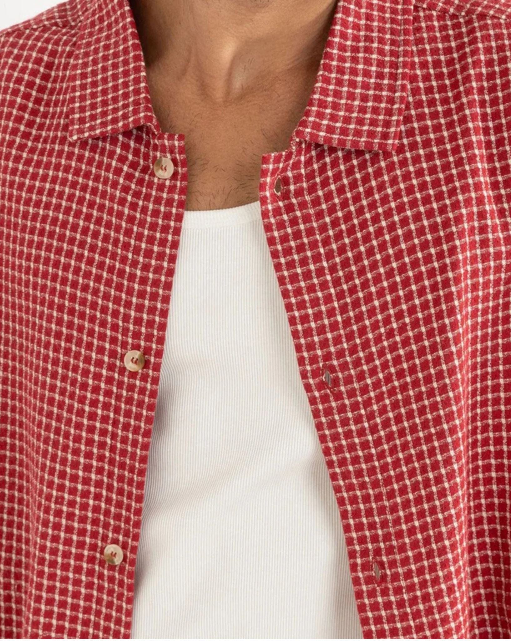 Rhythm Rowen Check Ss Shirt