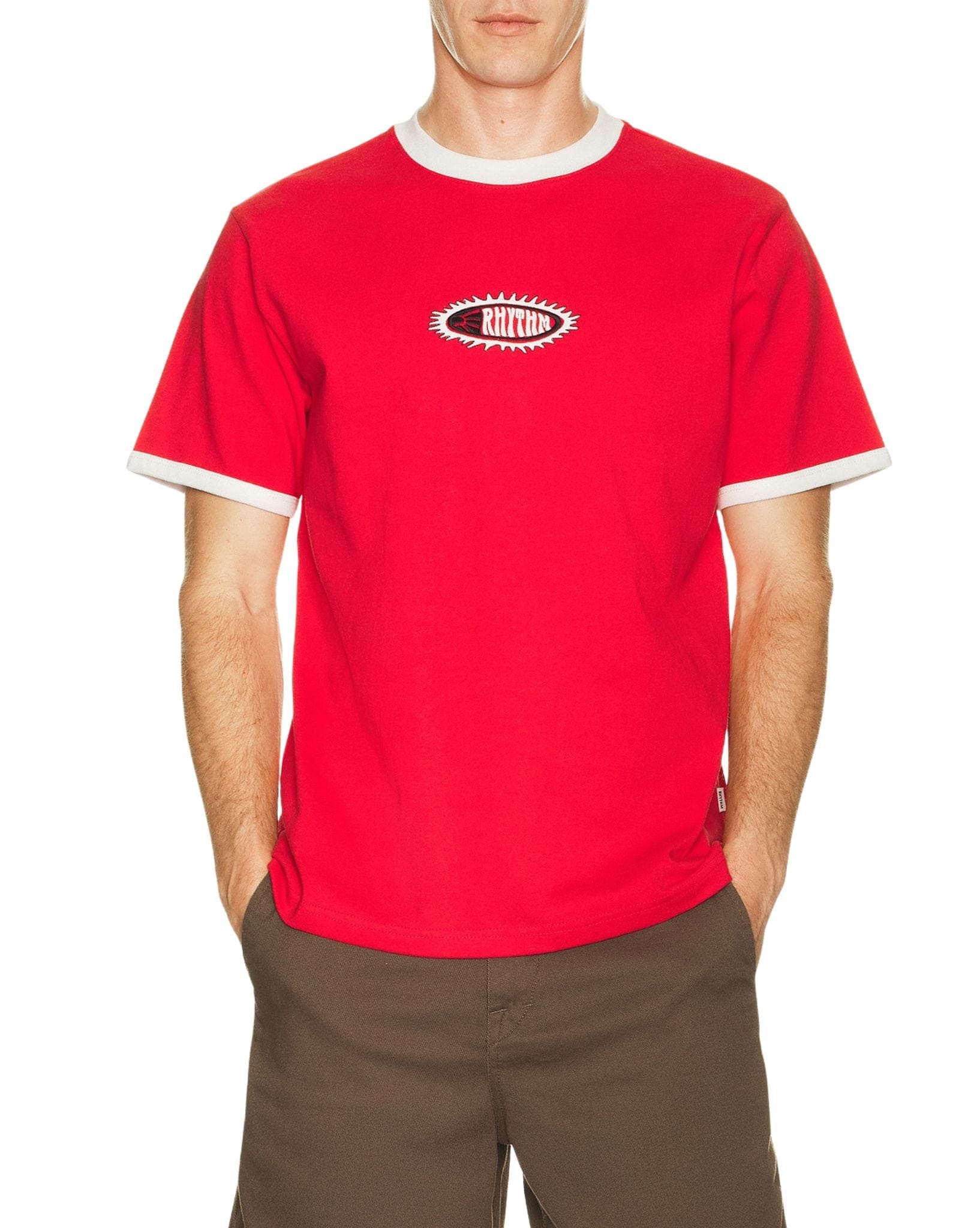 Rhythm Sun Dome Ringer Vintage Ss T-Shirt