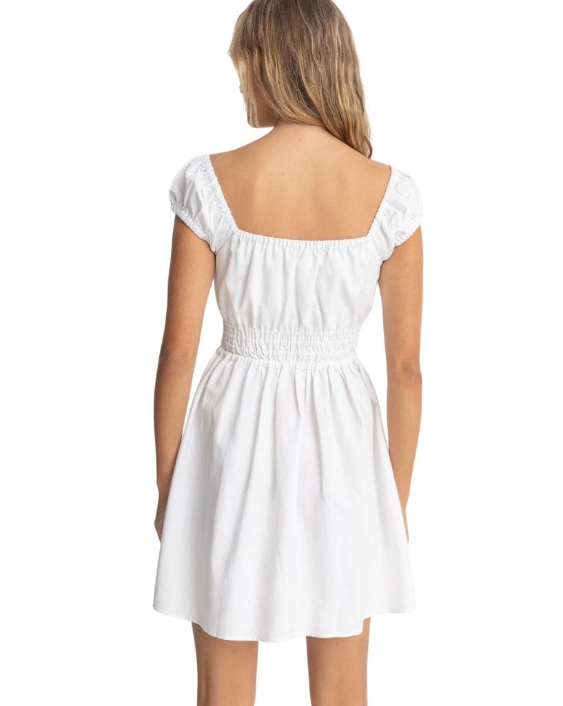 Rhythm Washed Out Cap Sleeve Mini Dress