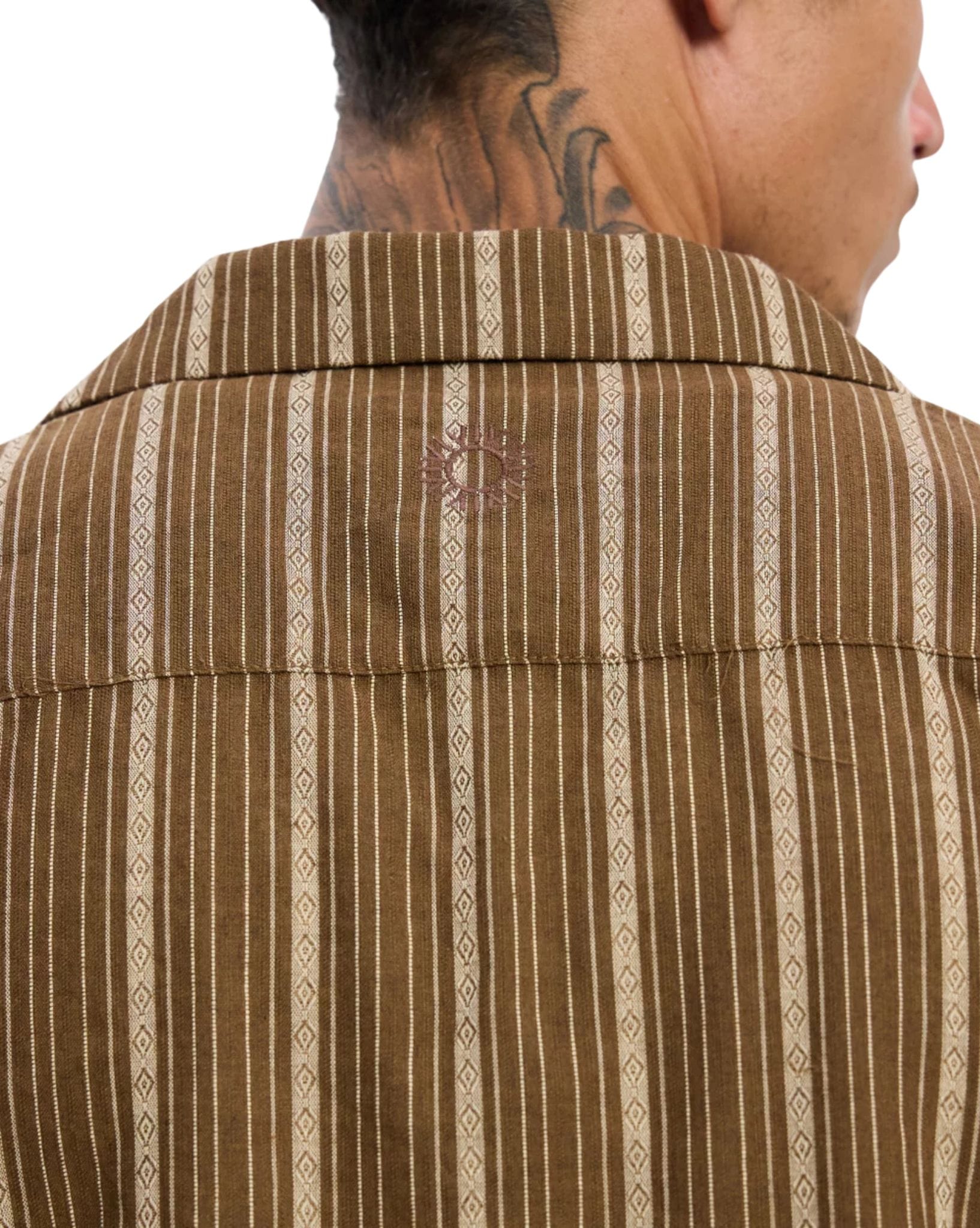 Rhythm West Winds Stripe Ss Shirt