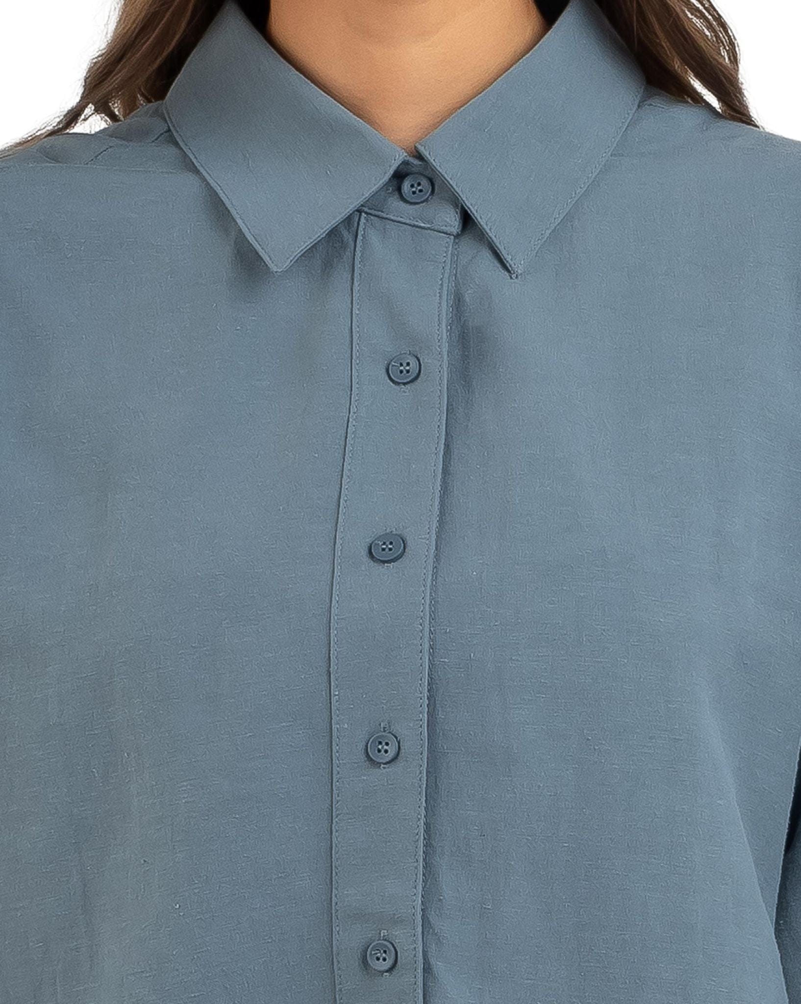 Rhythm Womens Dream Time Oversized Shirt