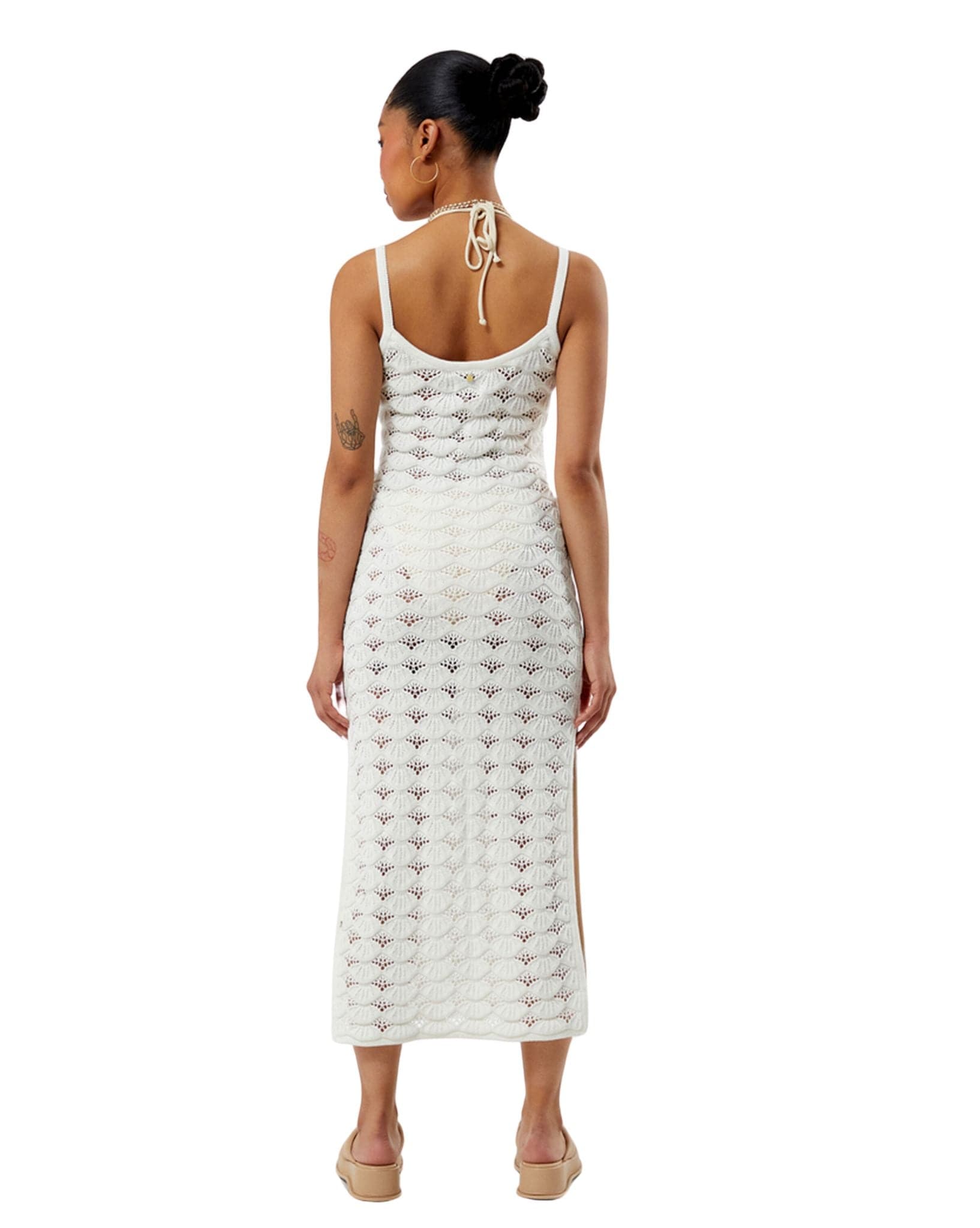 Rhythm Womens Marketta Knit Midi Dress