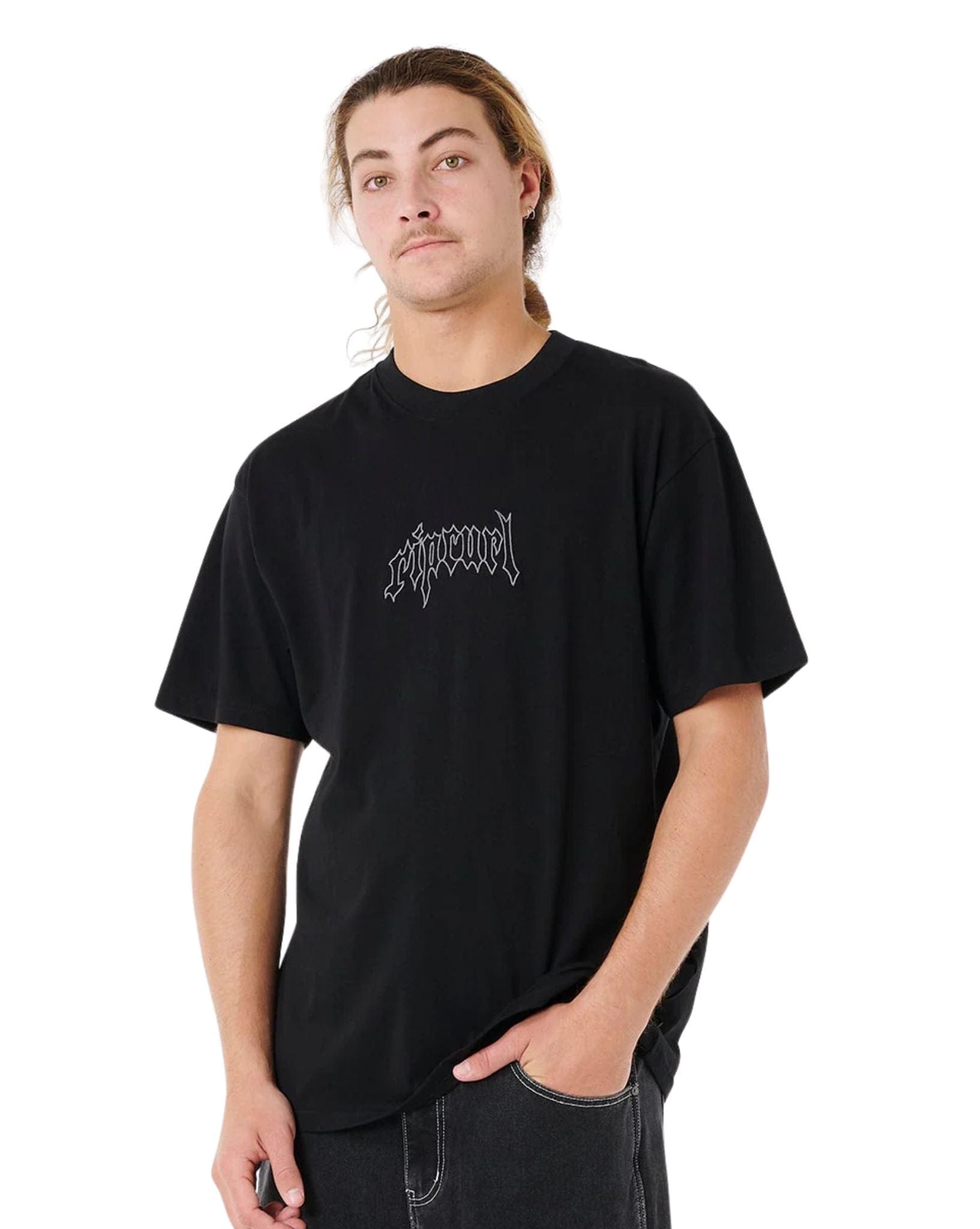 Ripcurl Archive Goth Embroidery Tee
