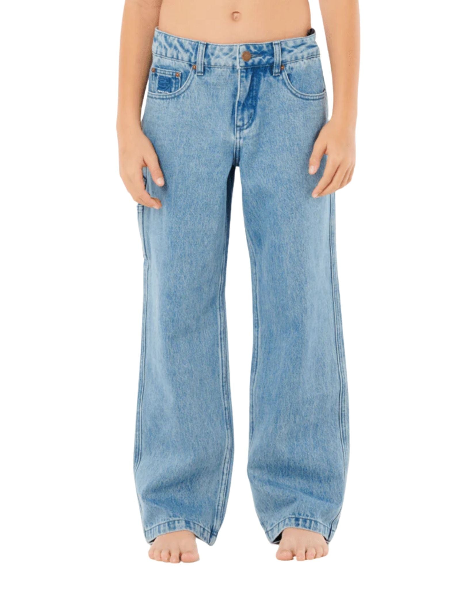 Ripcurl Boys Hyped Denim Pant - Washed Blue
