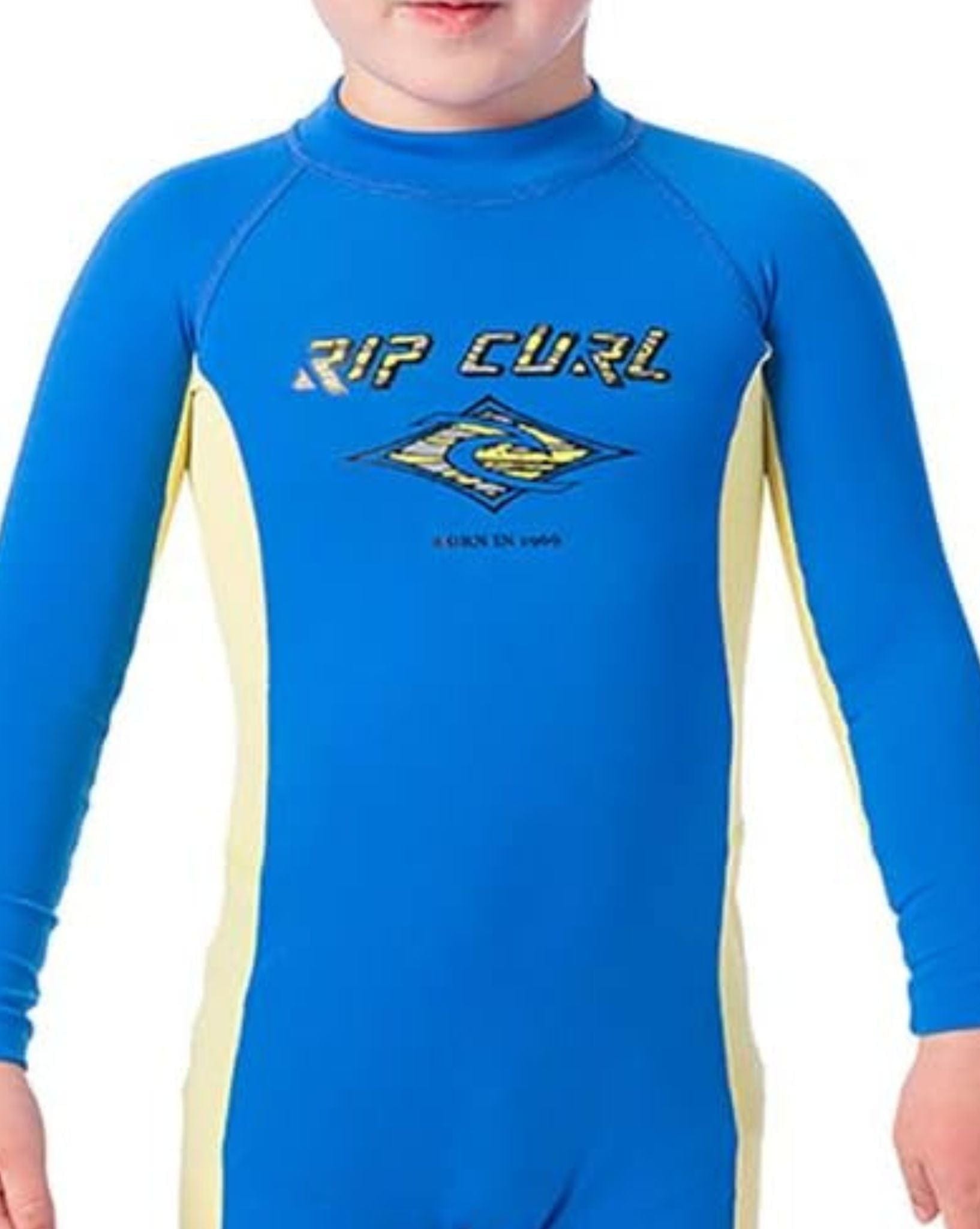 Ripcurl Boys L/SL UV Spring Surfsuit - Blue