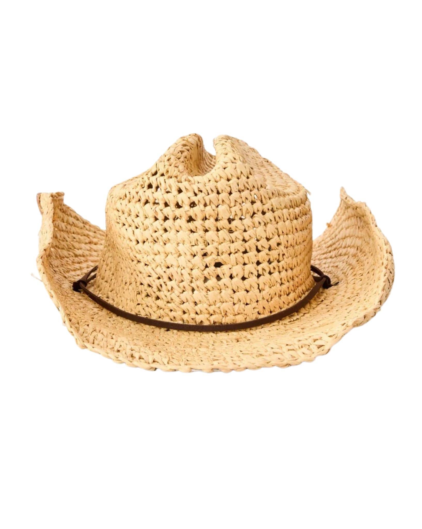 Ripcurl Crushable Straw Cowgirl Hat