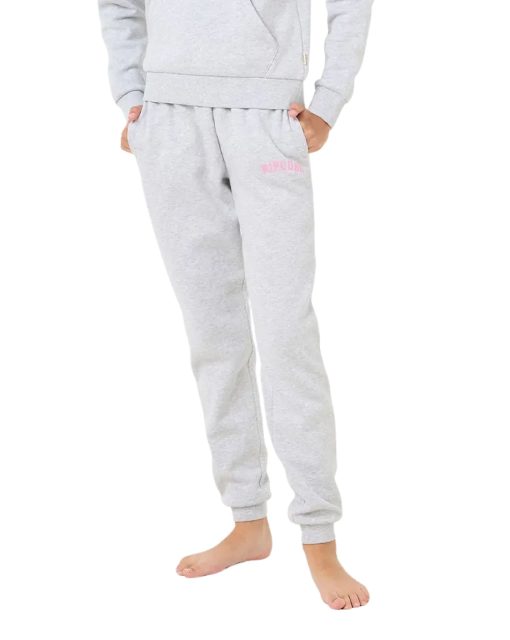 Ripcurl Girls Varsity Pants - Grey Marle