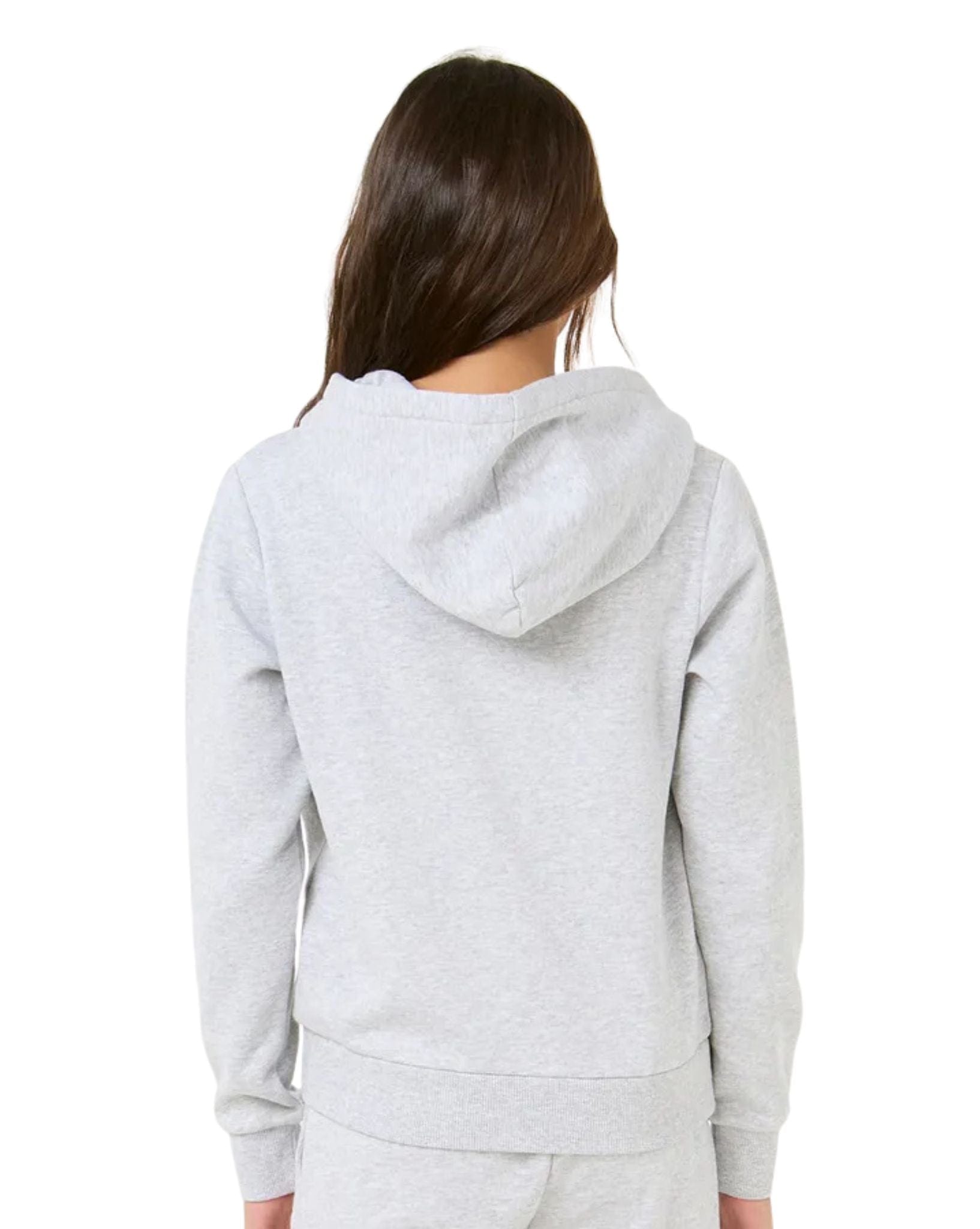 Ripcurl Girls Varsity Print Hoody - Grey Marle