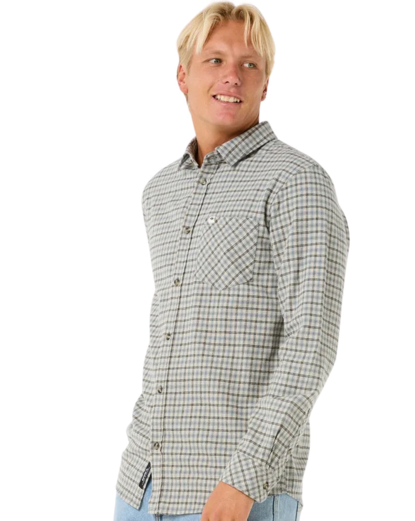 Ripcurl Mens Classic Surf Checked In Flannel