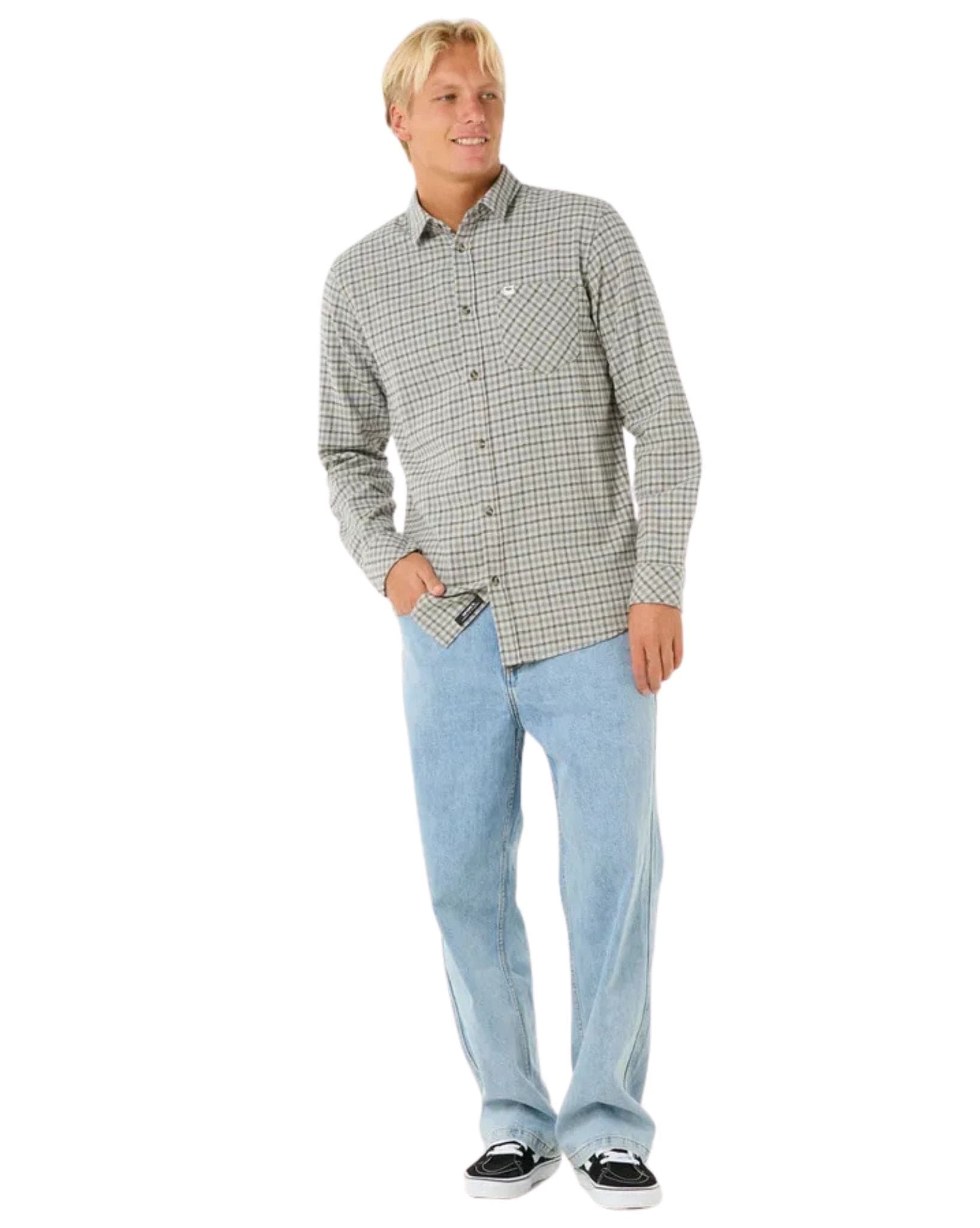 Ripcurl Mens Classic Surf Checked In Flannel
