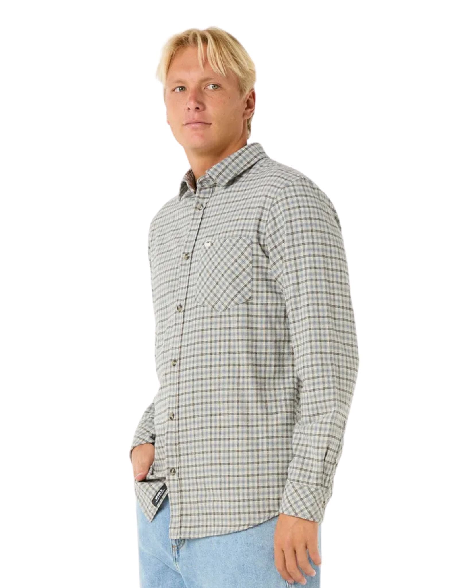 Ripcurl Mens Classic Surf Checked In Flannel