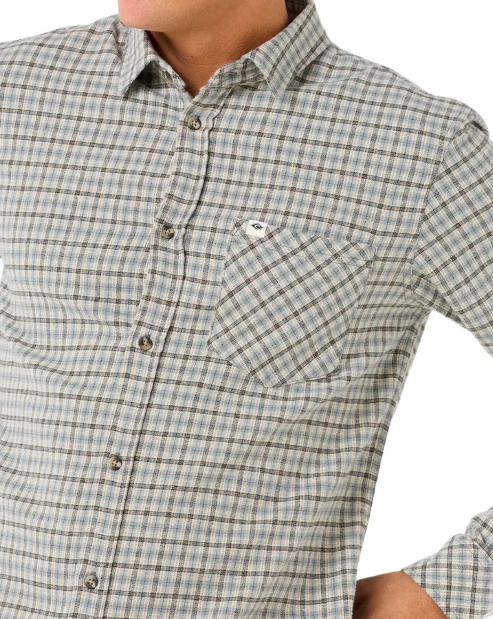 Ripcurl Mens Classic Surf Checked In Flannel