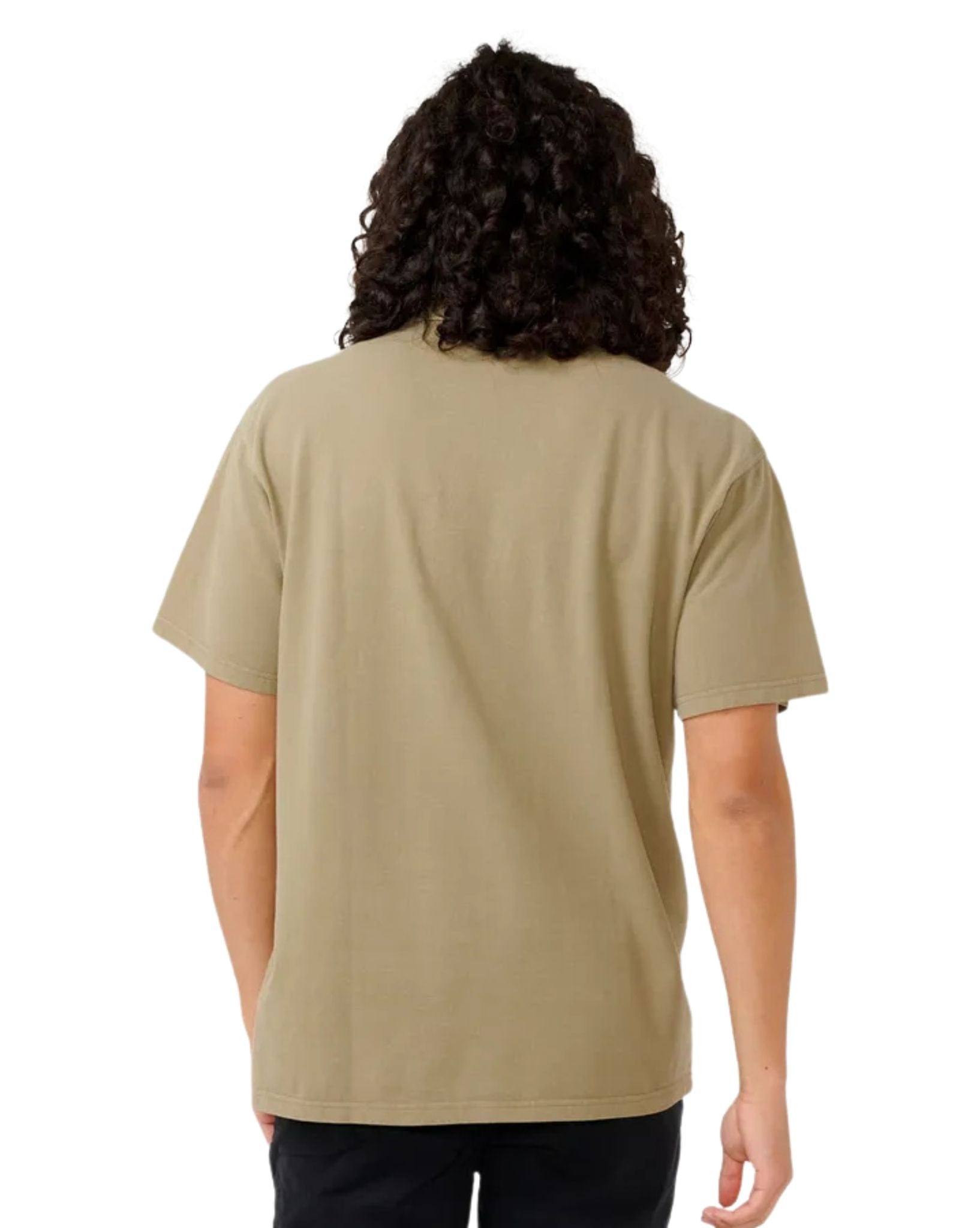 Ripcurl Mens Fade Out Embroid  Polo - Washed Moss