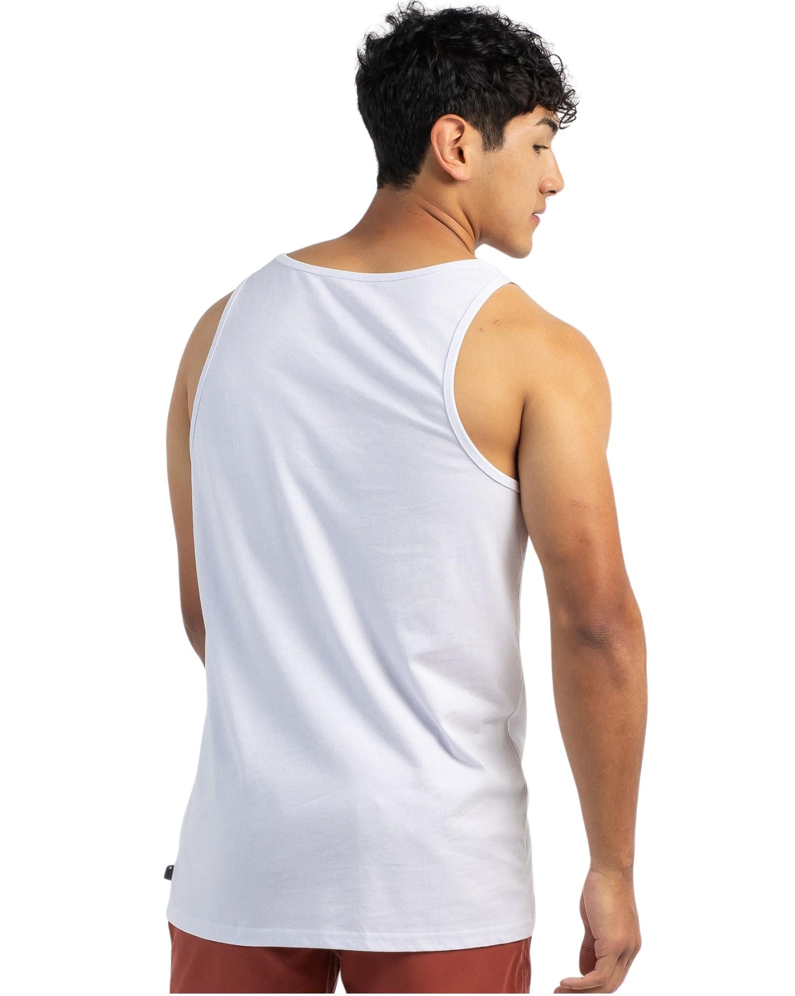 Ripcurl Mens Plain Tank White
