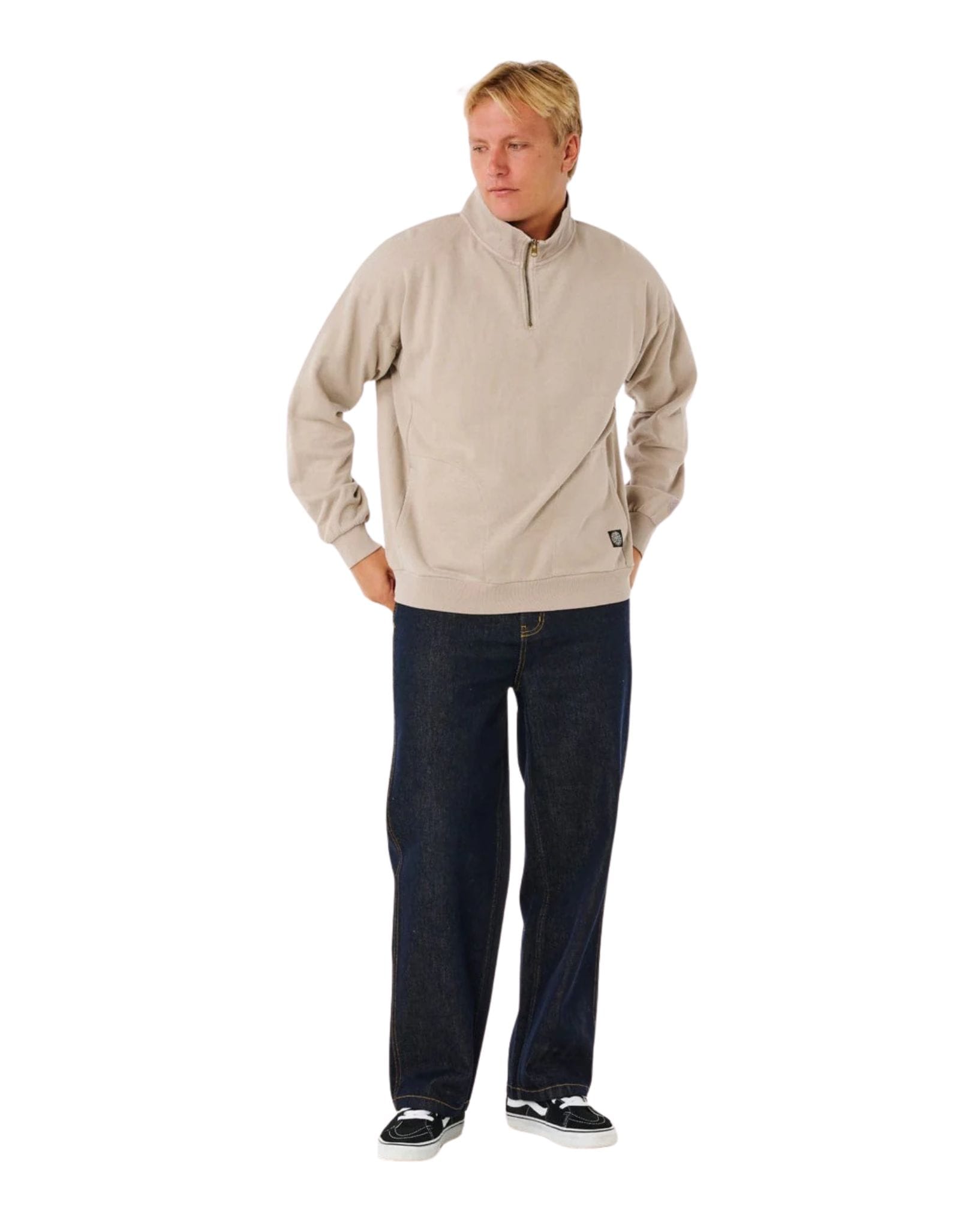 Ripcurl Premium-Surf-Qtr-Zip-Crew